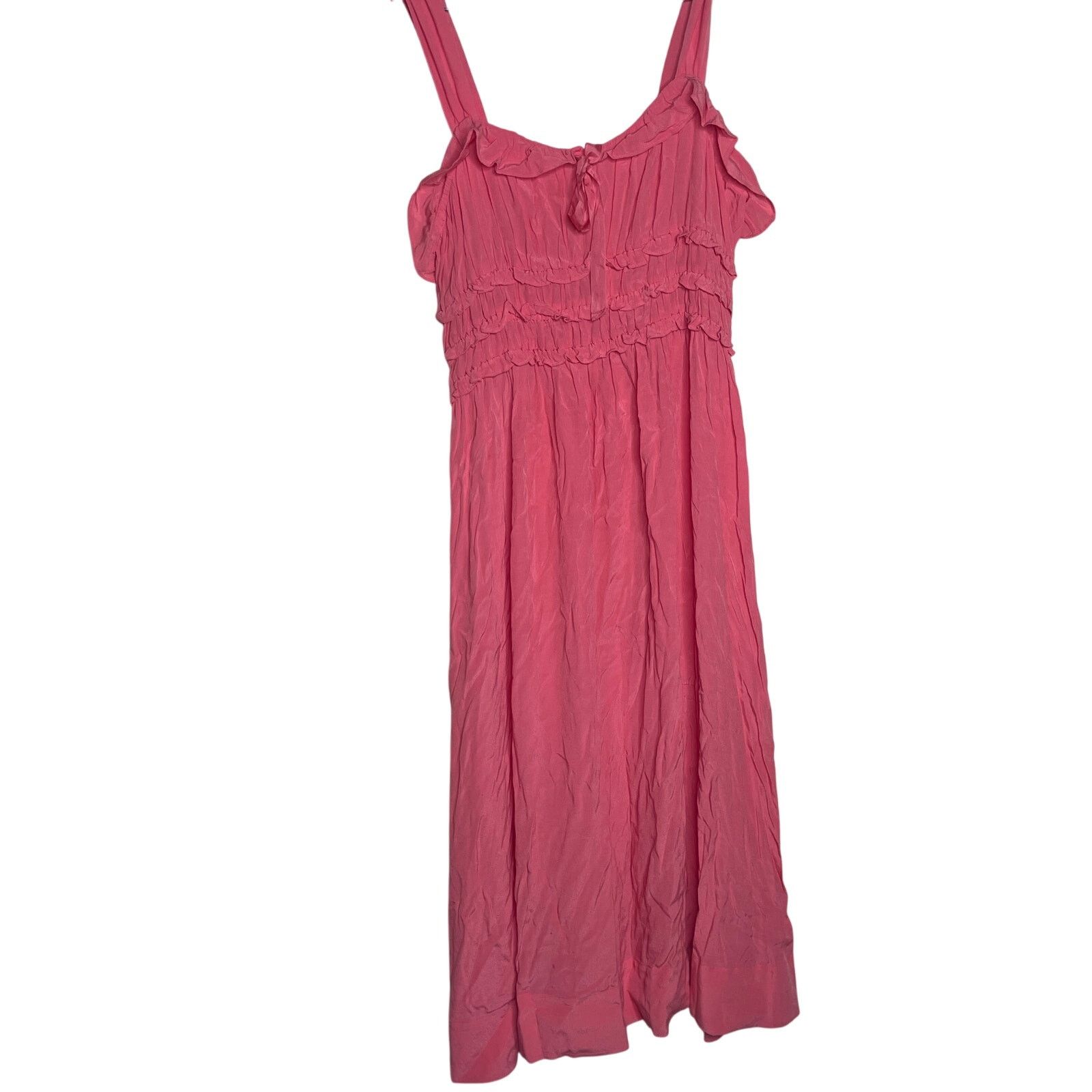DOEN DOEN CAROLYNN MAXI DRESS IN CORAL ROSE SZ XXL Size XXL / US 16-18 / IT 52-54 - 2 Thumbnail