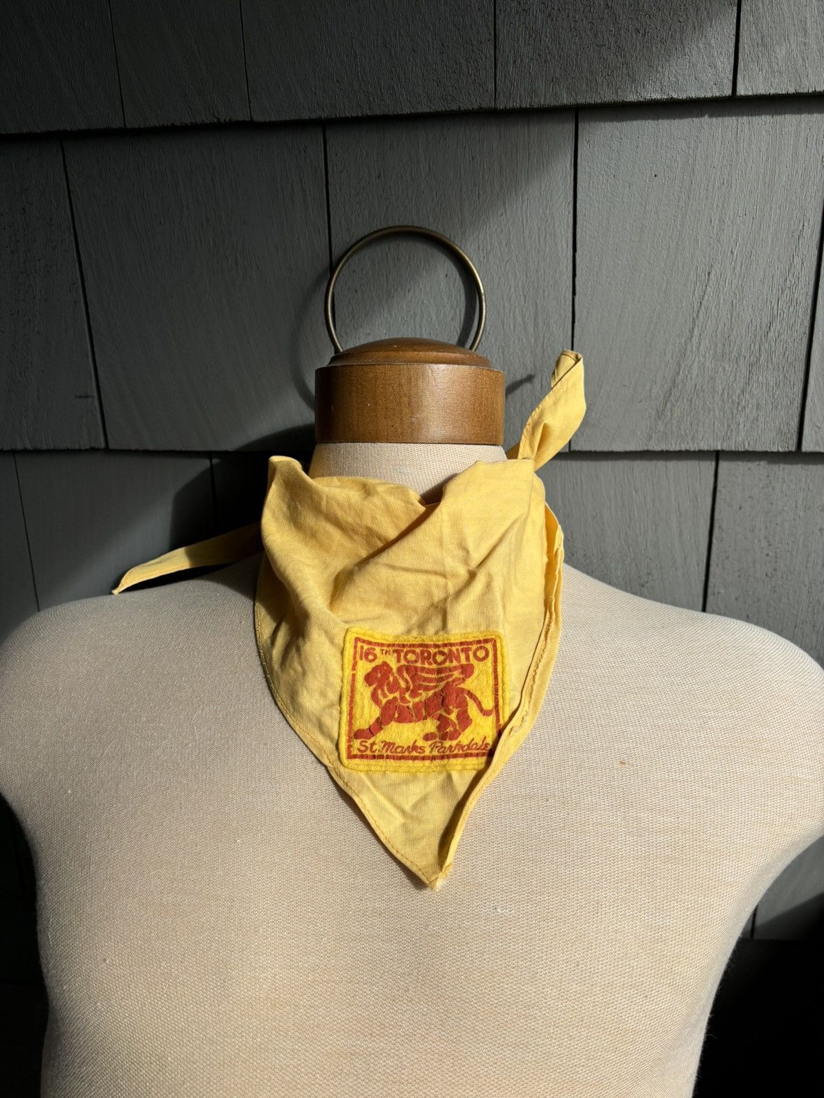 Vintage True Vintage Scouts Neckercheif Cotton Triangle Scarf Ascot Size ONE SIZE - 11 Thumbnail