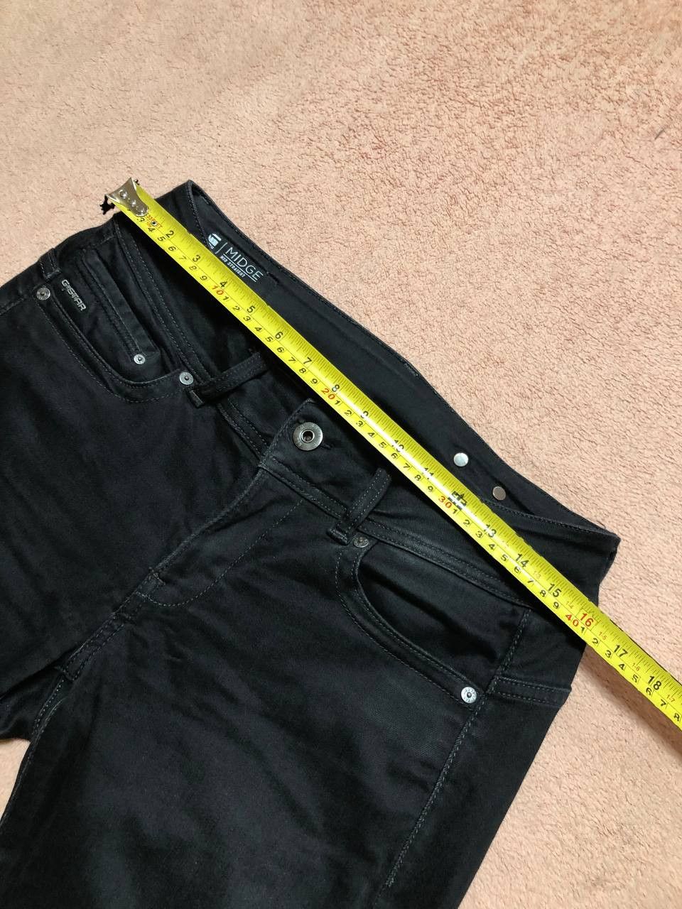 G-Star vintage jeans MIDGE G-Star Raw logo Y2K streetwear Size US 29 - 12 Thumbnail