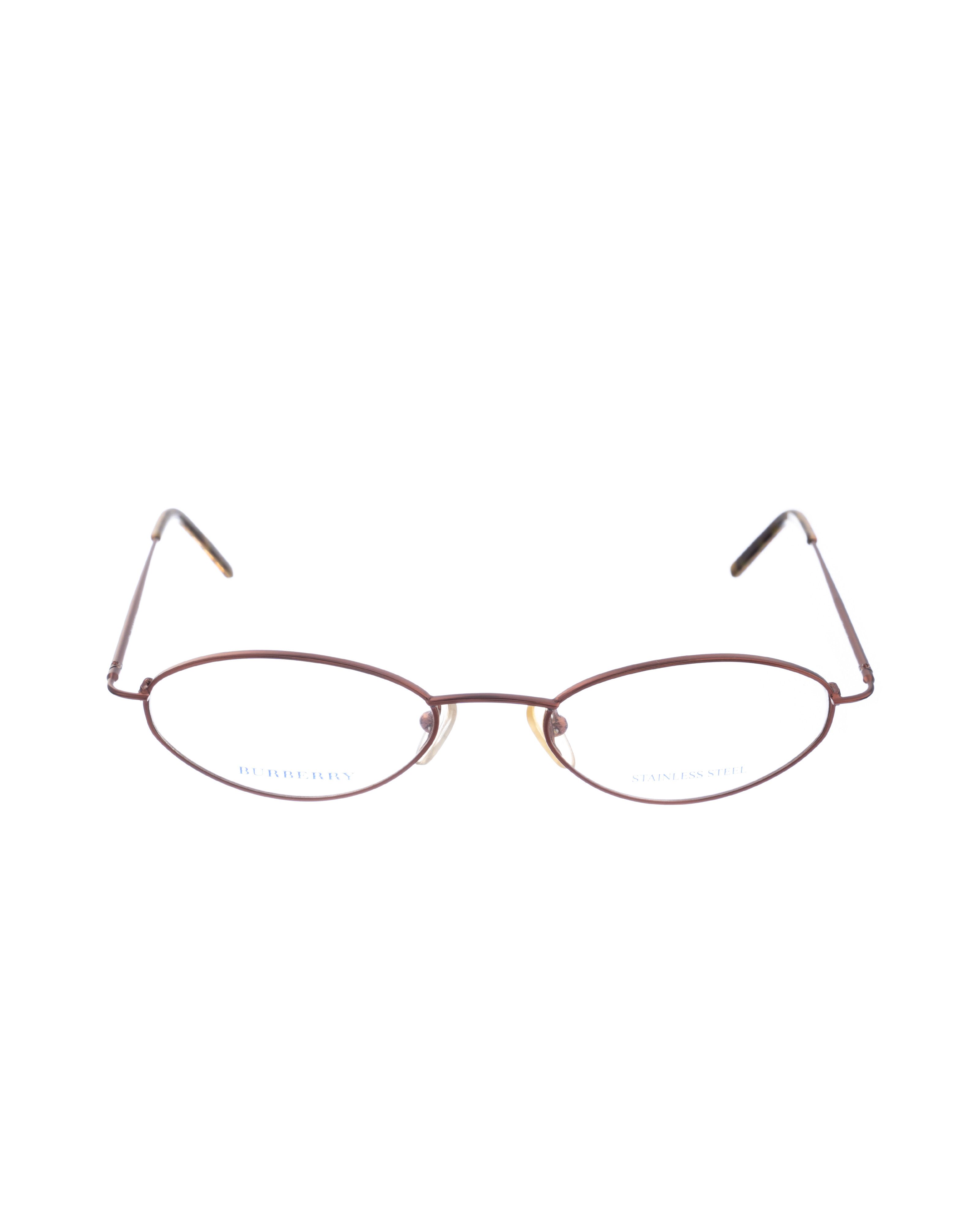 Burberry Burberry 00s Deep Purple Metal Oval Glasses Size ONE SIZE - 1 Thumbnail