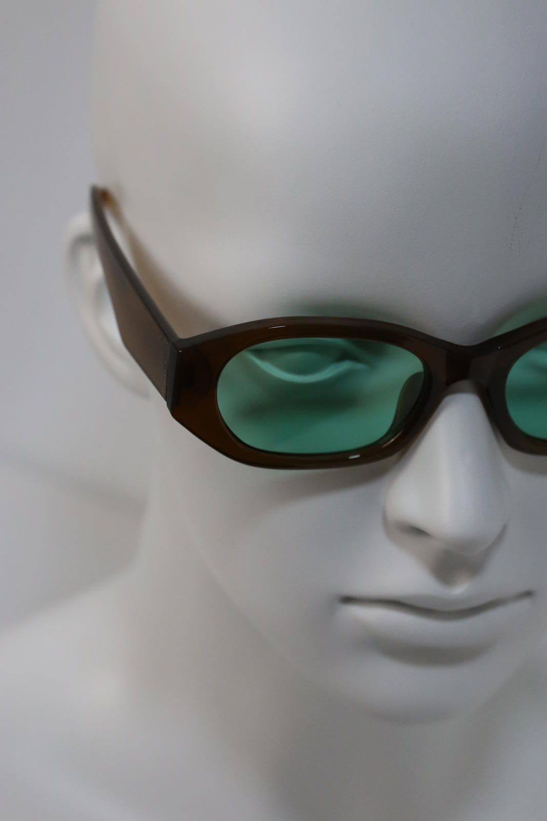 Other Y2k Avant Garde Cat Eye Shape Brown Sunglasses Unisex OS Size ONE SIZE - 7 Thumbnail