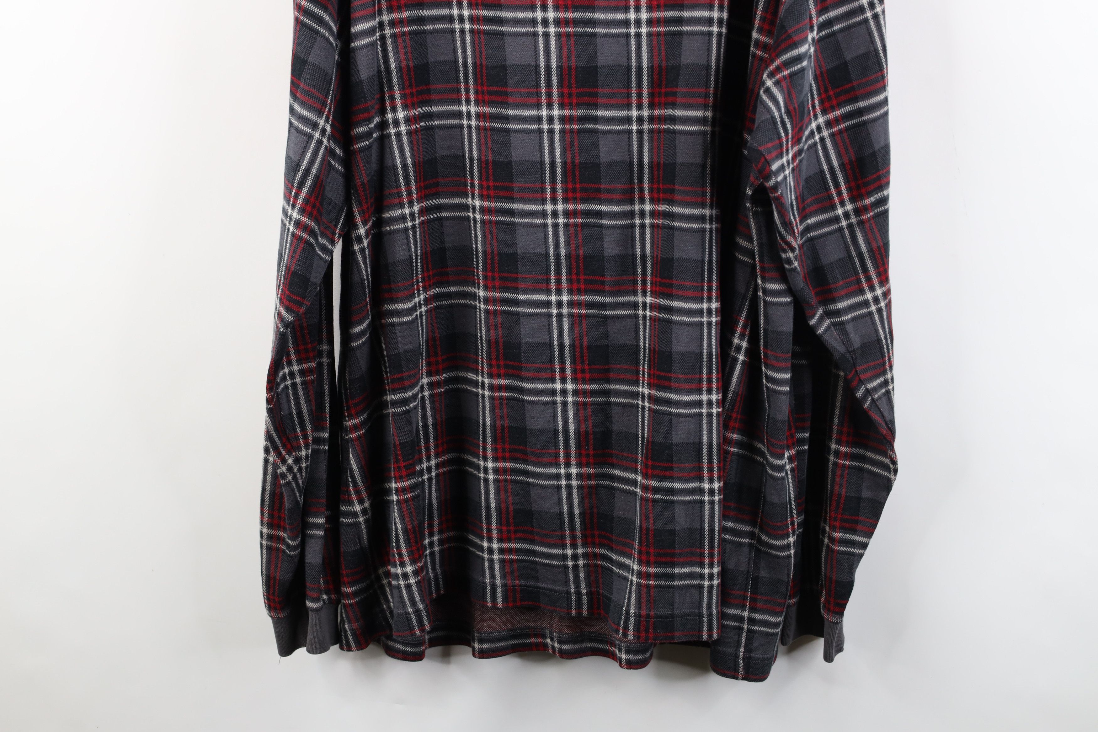 Eddie Bauer Vintage 90s Eddie Bauer Long Sleeve Henley T-Shirt Plaid Size US L / EU 52-54 / 3 - 12 Thumbnail