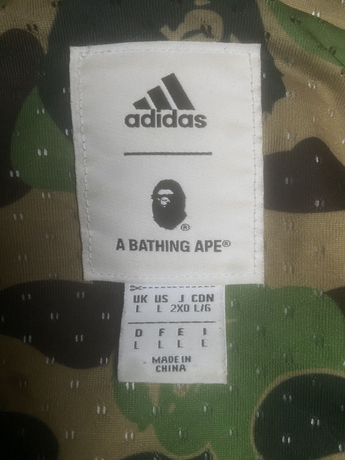 Adidas × Bape Adidas x Bape SB zip hoodie Size US L / EU 52-54 / 3 - 6 Thumbnail