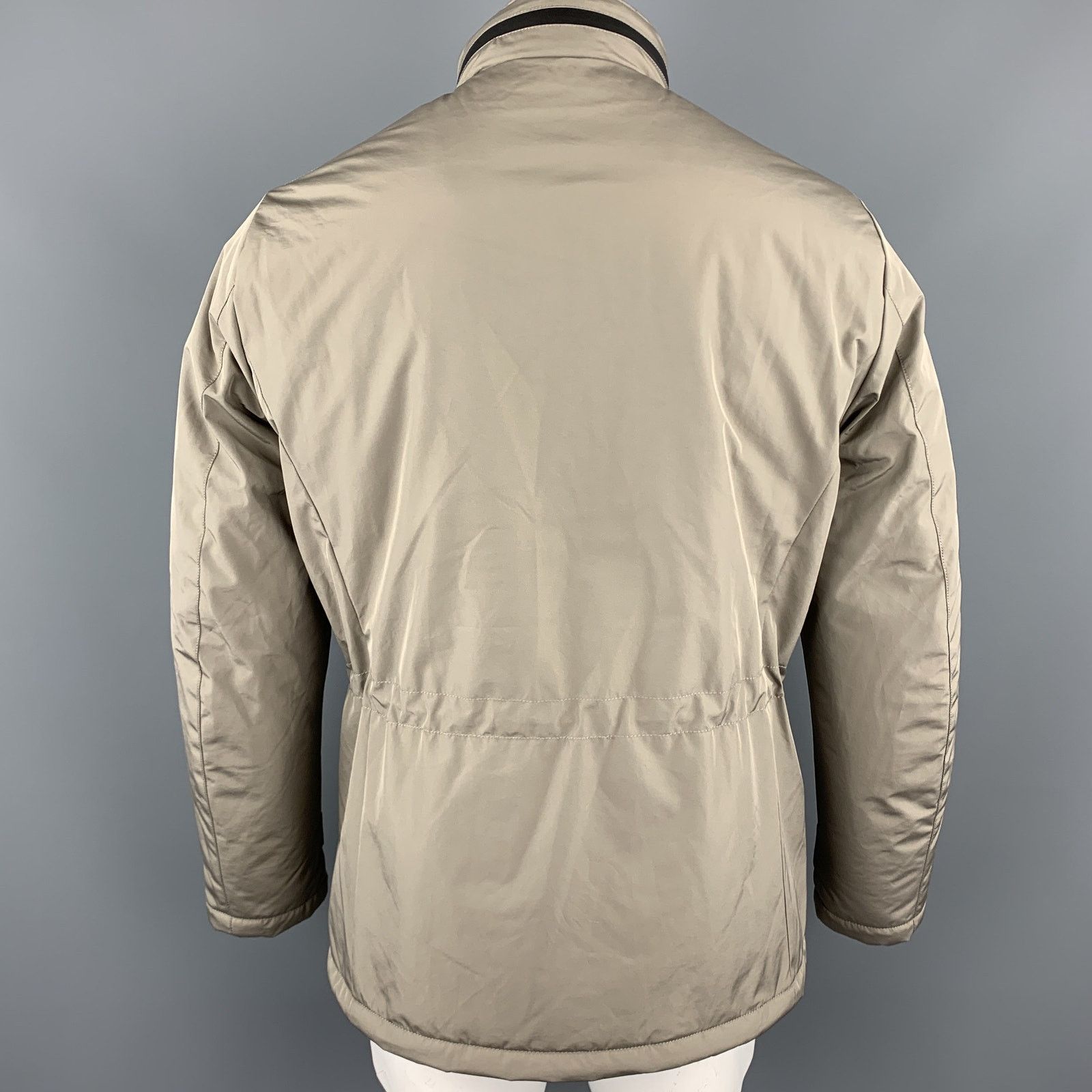 Eredipisano EREDI PISANO M Khaki Beige Padded Pocket Winter Jacket Size US M / EU 48-50 / 2 - 6 Thumbnail