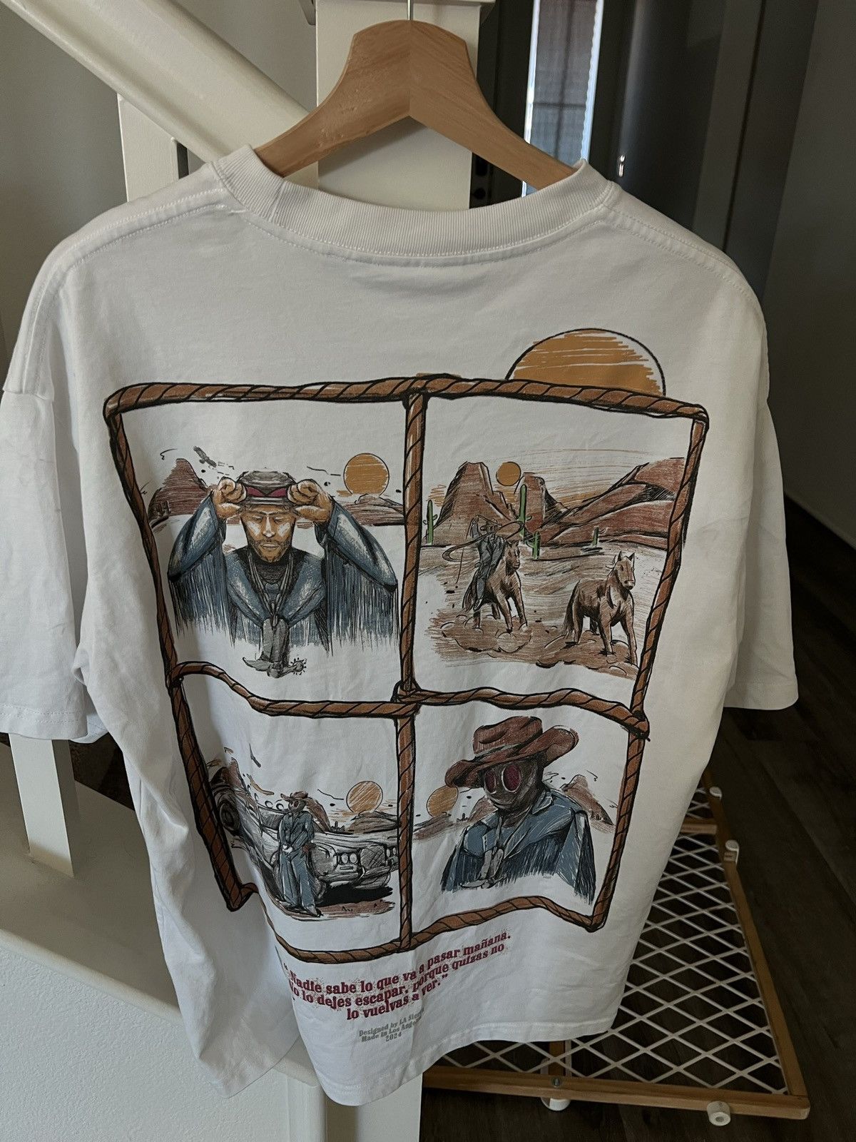 Vintage Sebastian Sierra Bad Bunny Tee Size US S / EU 44-46 / 1 - 2 Thumbnail