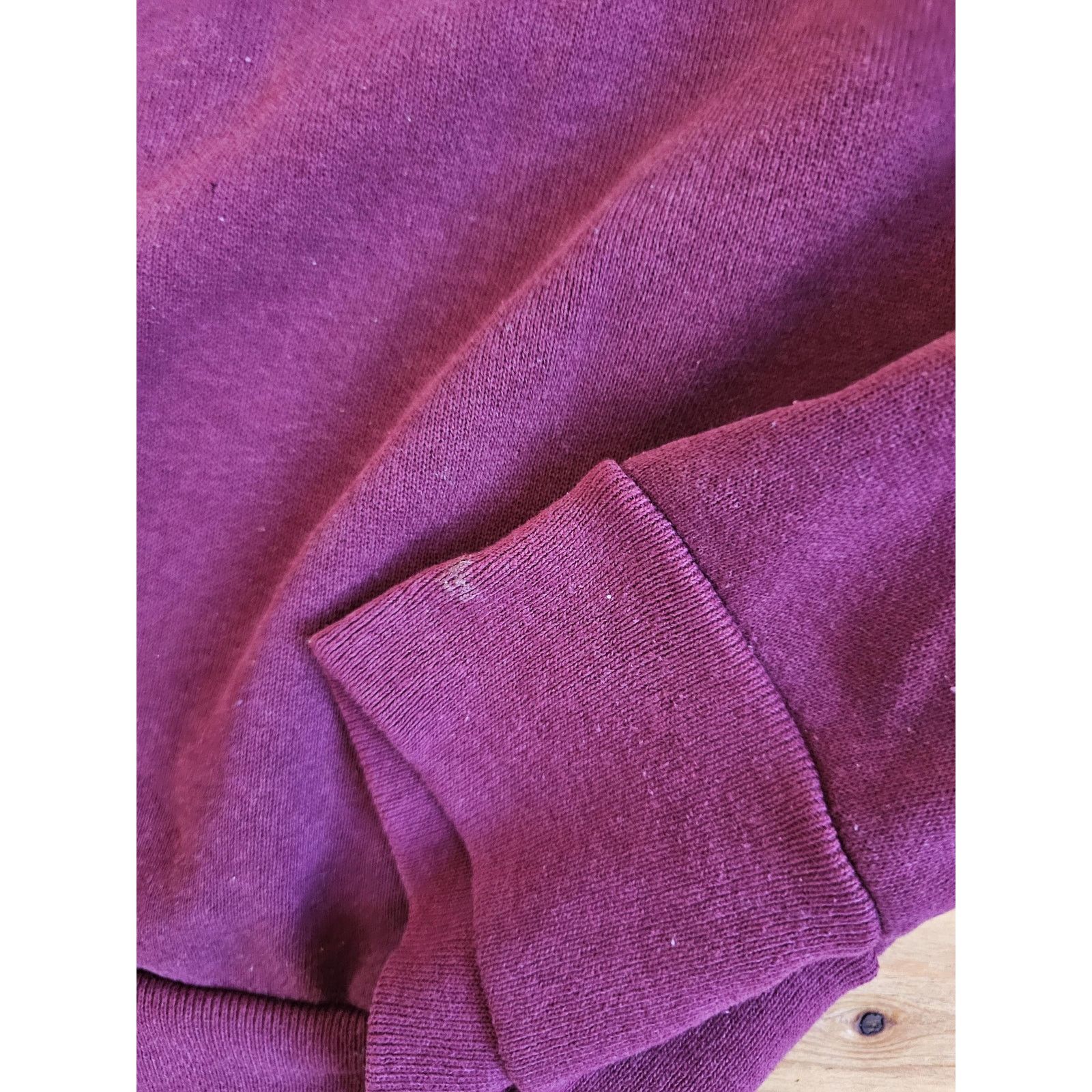 Other Discus NHS Raglan 50/50 Sweatshirt Burgandy Red Sz L 1990s Size US L / EU 52-54 / 3 - 4 Thumbnail