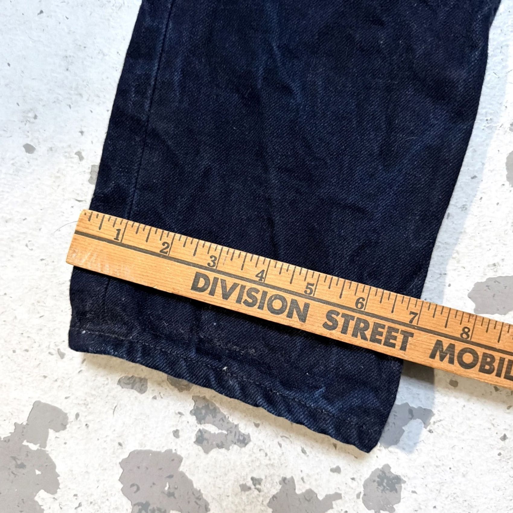 3sixteen 3sixteen Jeans ST-120X Japanese Selvedge Denim Made In USA 32 Blue Denim Jeans 3sixteen Regular Men 32 Vintage Heritage Workwear Tapered Mens Size US 32 / EU 48 - 2 Thumbnail