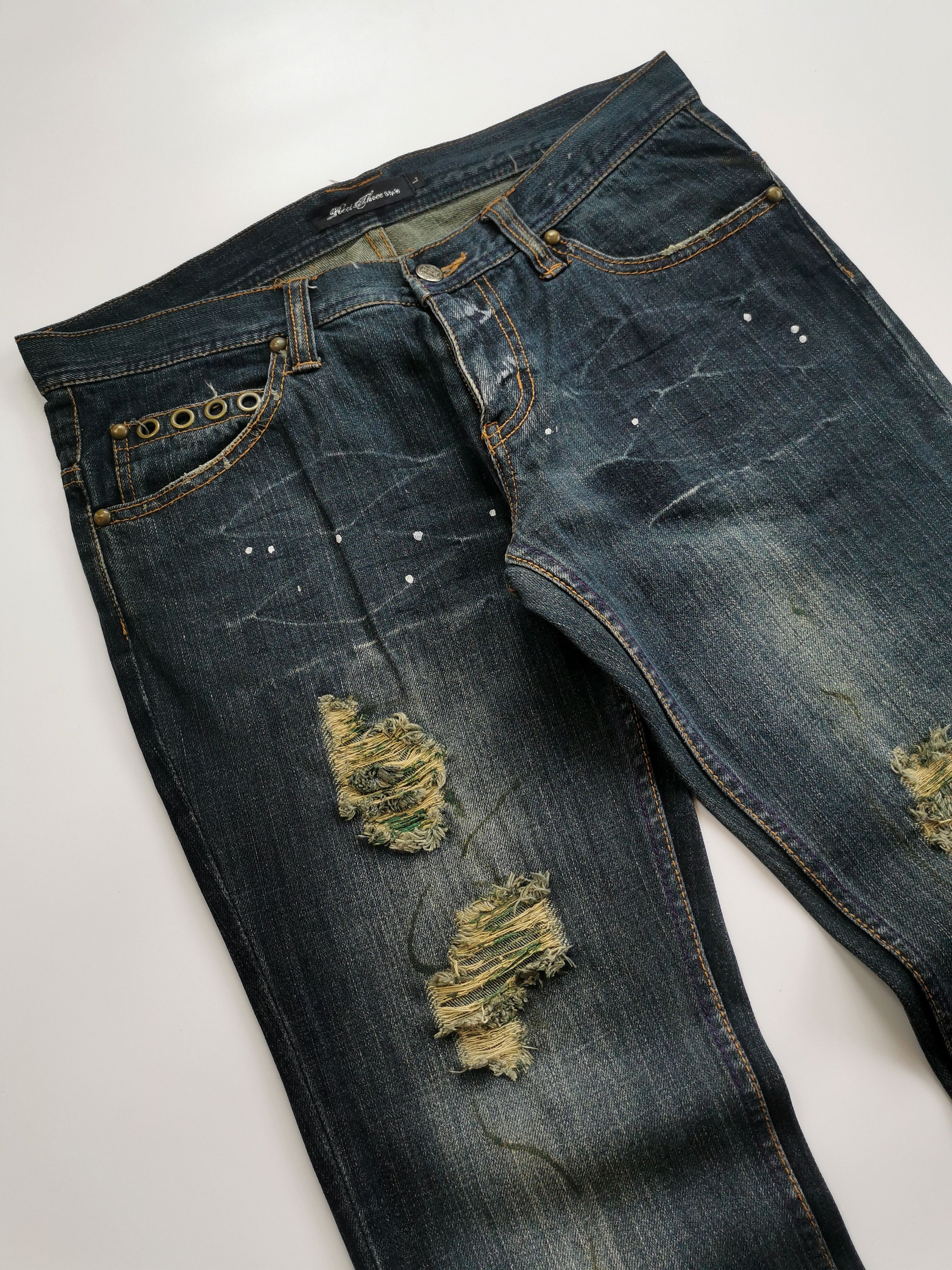 Tornado Mart Avantgarde Root Three Style Flare Jeans Likely Tornado Mart Size US 33 - 6 Thumbnail