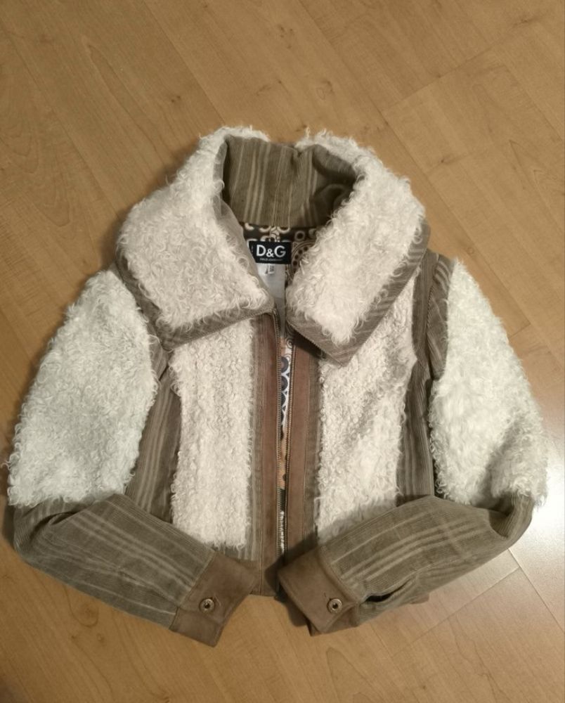 Dolce & Gabbana Dolce Gabbana Fur Suide Jacket Size S / US 4 / IT 40 - 1 Thumbnail