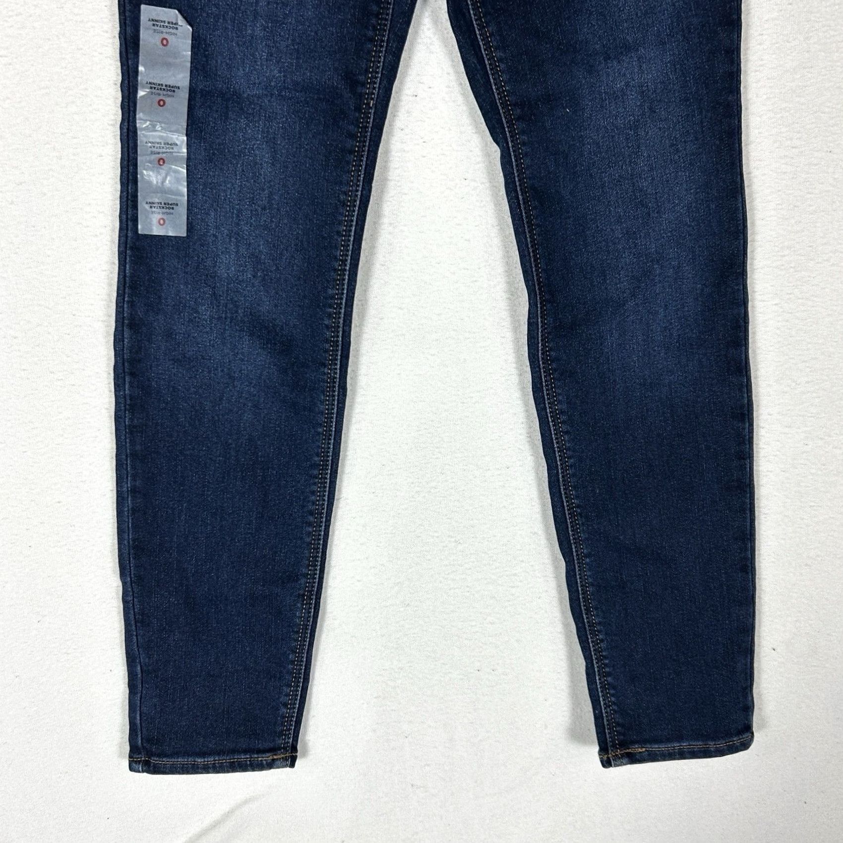 Old Navy Old Navy Jeans Womens 0 High Rise Skinny 5-Pocket Denim Blue Stretch Pockets Modern Regular Rise Jeans Size 25" / US 0 / IT 36 - 3 Thumbnail