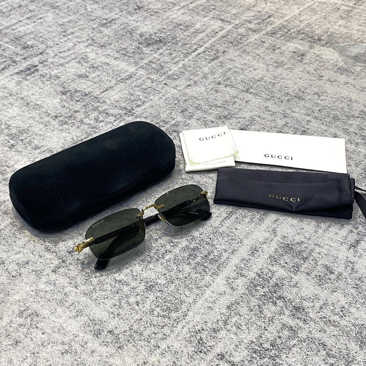 Gucci GUCCI GG1221S 001 Sunglasses BLACK Size ONE SIZE - 15 Thumbnail