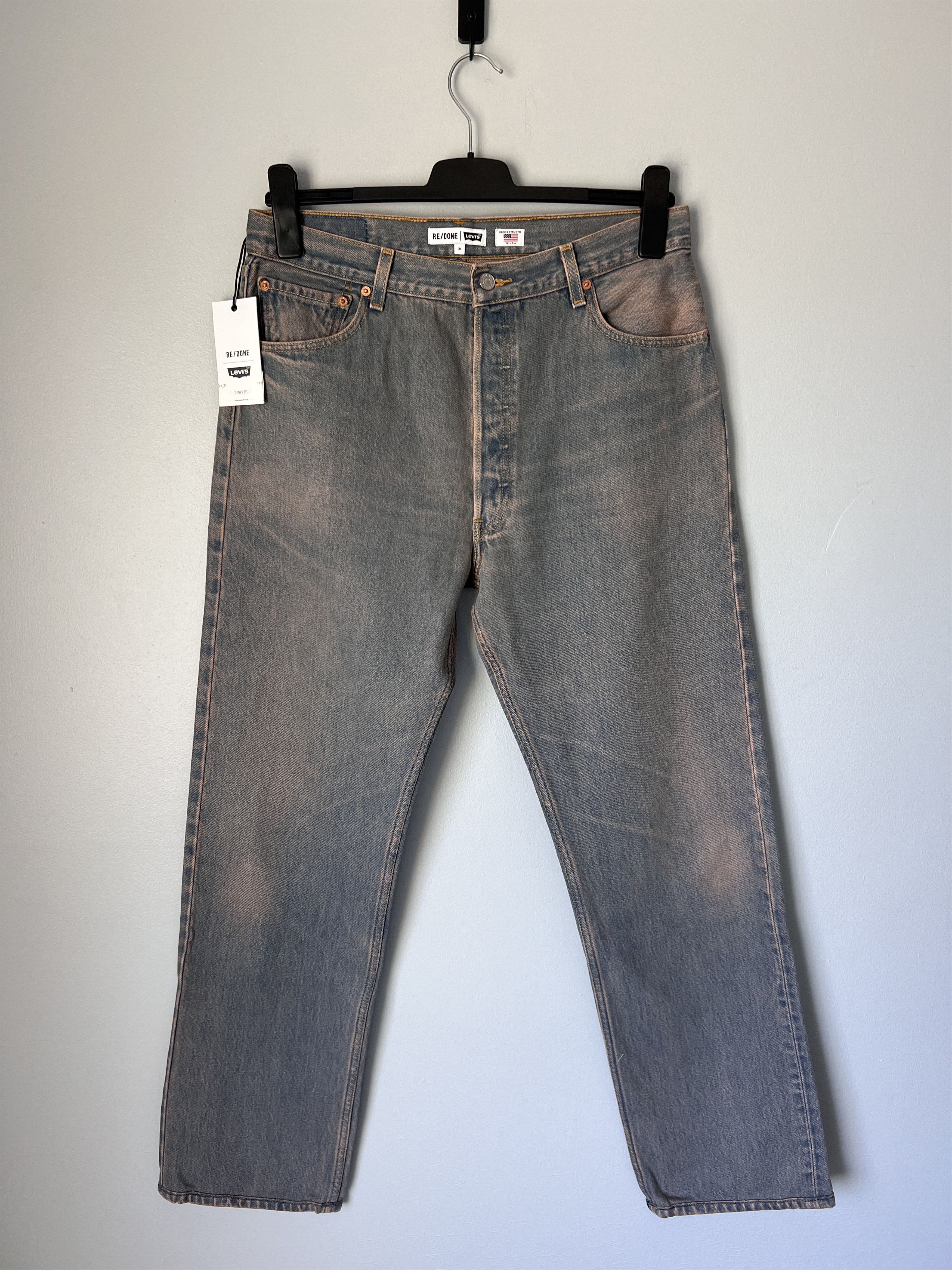 RE/DONE RE/DONE Levi's 90s Jeans in Tinted Blush Size US 31 - 1 Thumbnail