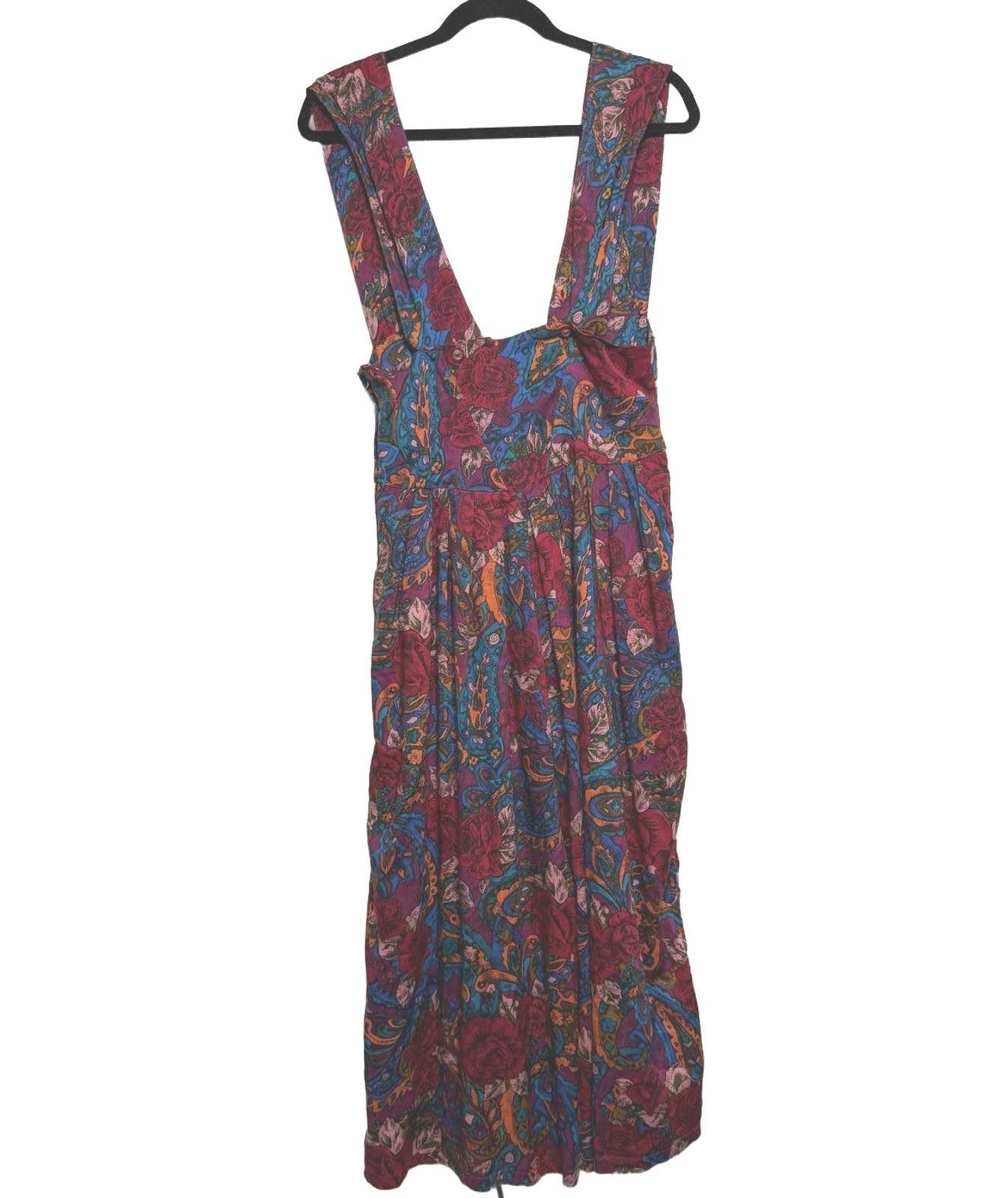 Designer Vintage Paisley Abstract Wide Leg Jumper Size 32" / US 10 / IT 46 - 5 Thumbnail
