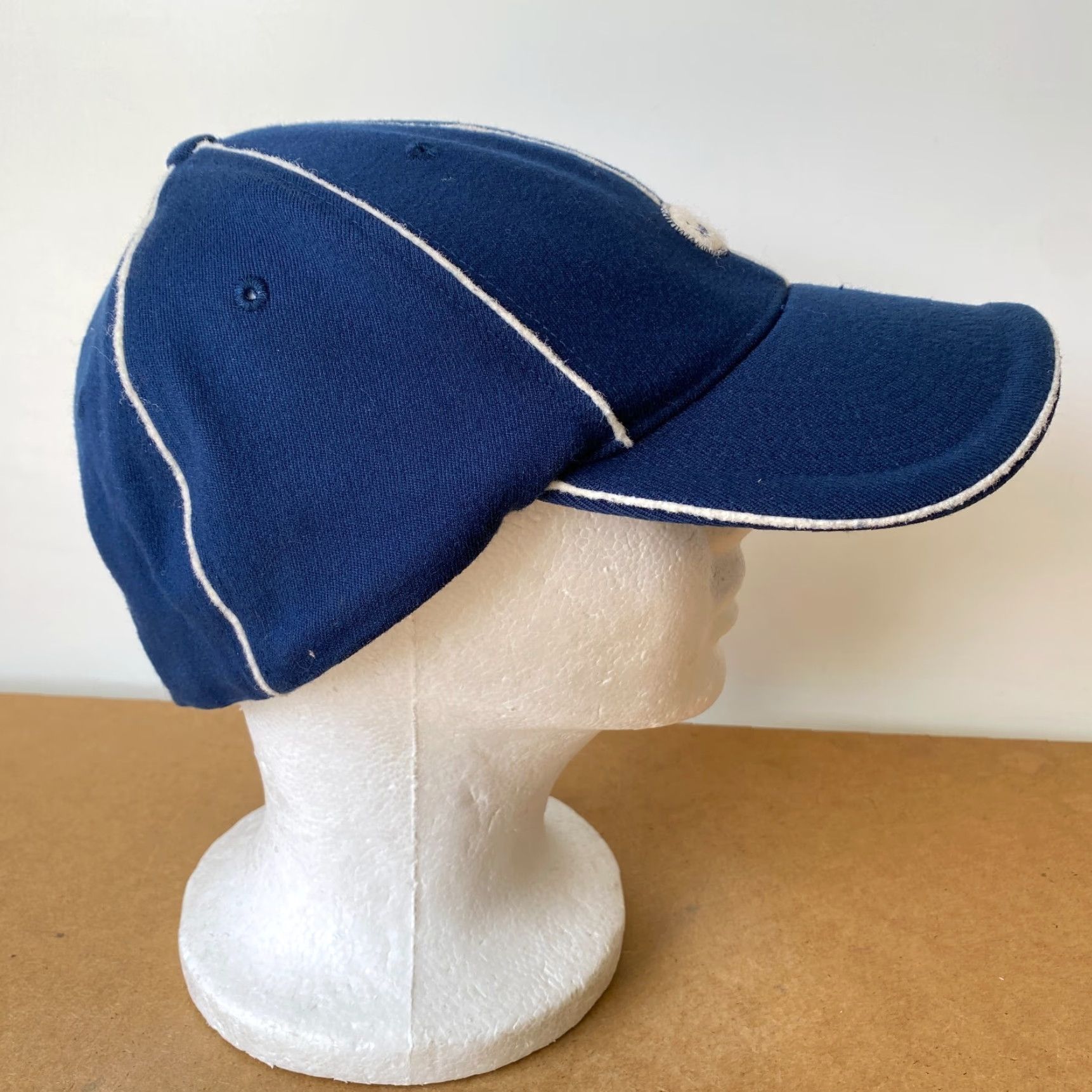 Nike VINTAGE Nike Baseball Cap Hat One Size Blue 90s y2k USA Nike Unisex Adults Felt LightWeight Casual Mens Womens Boys Girls Size ONE SIZE - 6 Thumbnail