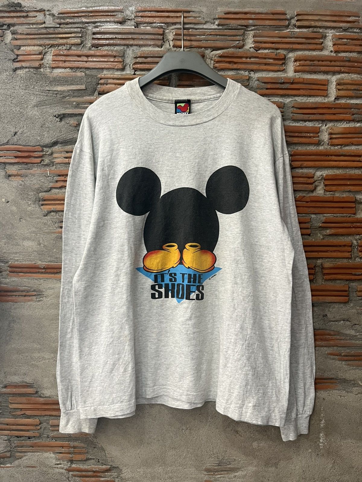 Disney Vintage Mickey Mouse IT’ The SHOES Disney 90’s Shirt Size US XL / EU 56 / 4 - 2 Thumbnail