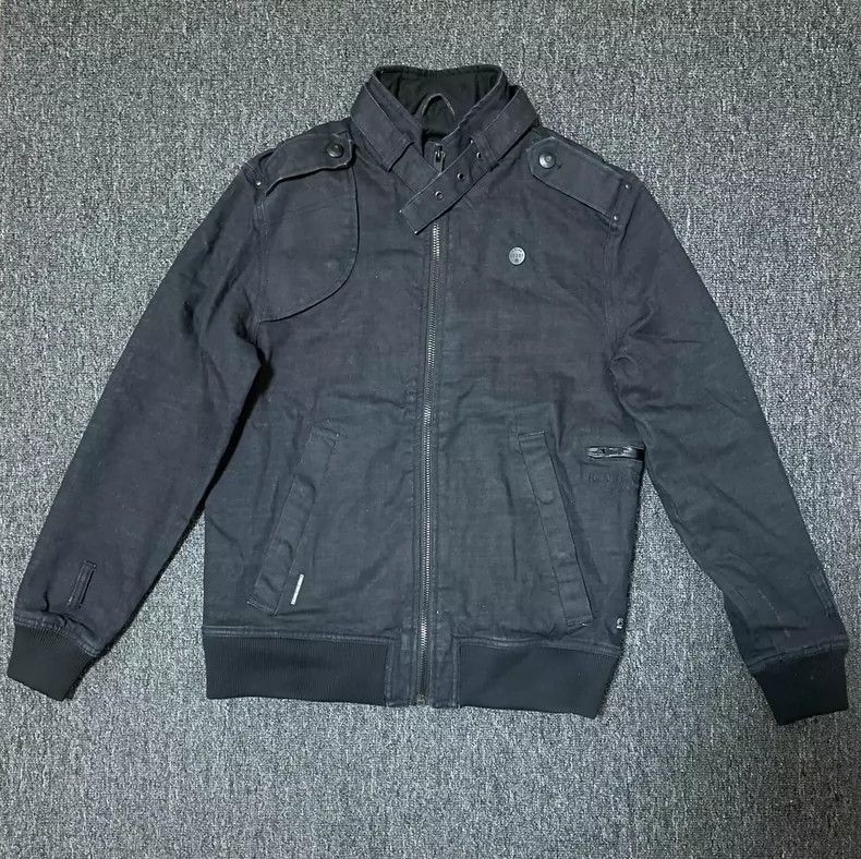 Corteiz C-Star Denim Jacket - Black Corteiz C-Star Stitch-Down