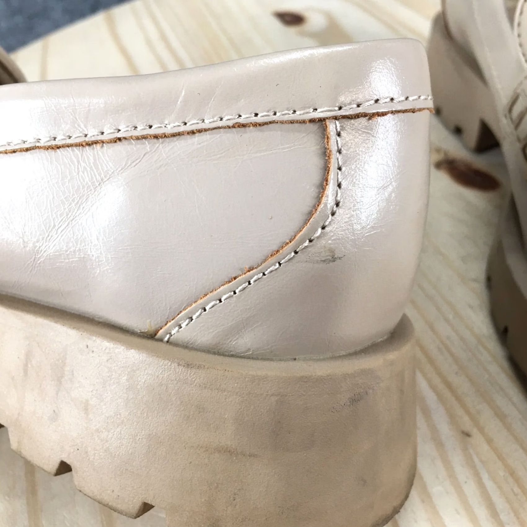 Dolce Vita Dolce Vita Women’s Elias Loafers Beige Slip On Casual Comfort Low Top Shoes Size M / US 6-8 / IT 42-44 - 6 Thumbnail