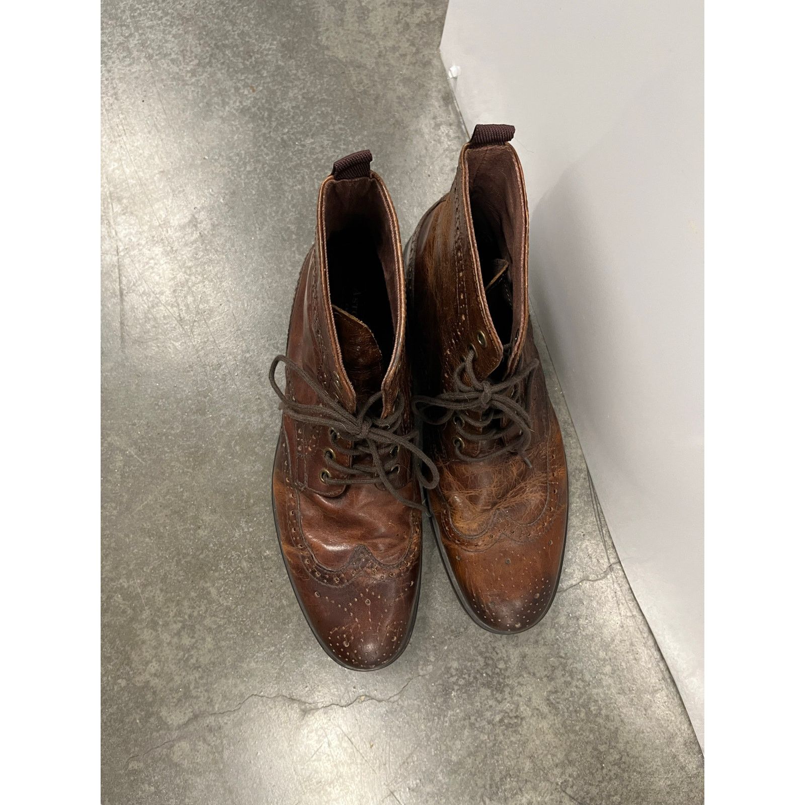 Aston Grey Aston Grey Classic Brown Leather Men's Boots size 9 Size US 9 / EU 42 - 2 Thumbnail