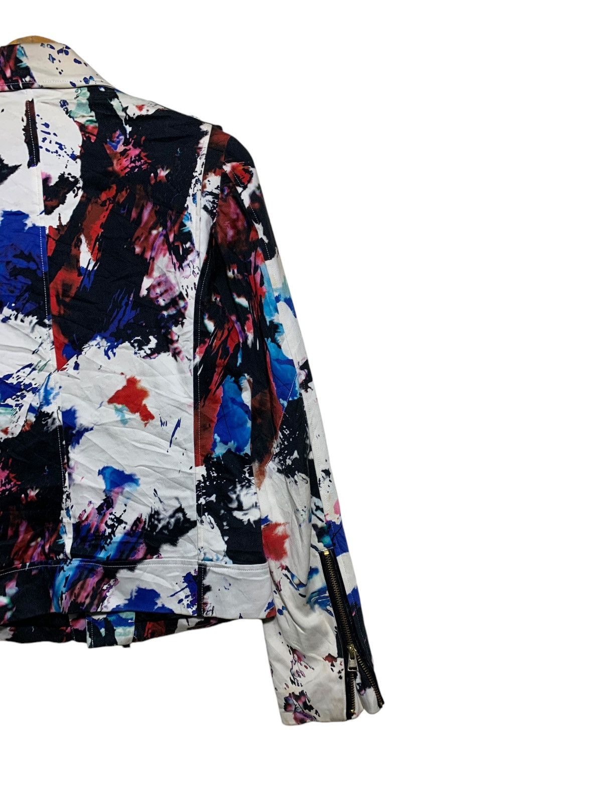 If Six Was Nine 🔥SOS TE NUTO DOUBLE COLLAR BIKERS JACKETS Size US M / EU 48-50 / 2 - 7 Thumbnail