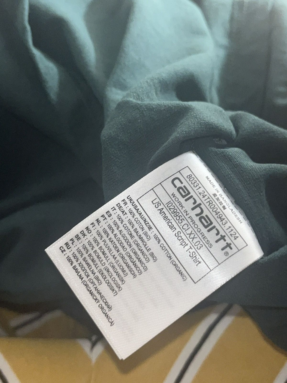 Carhartt WIP Long Sleeve Tee - Size S