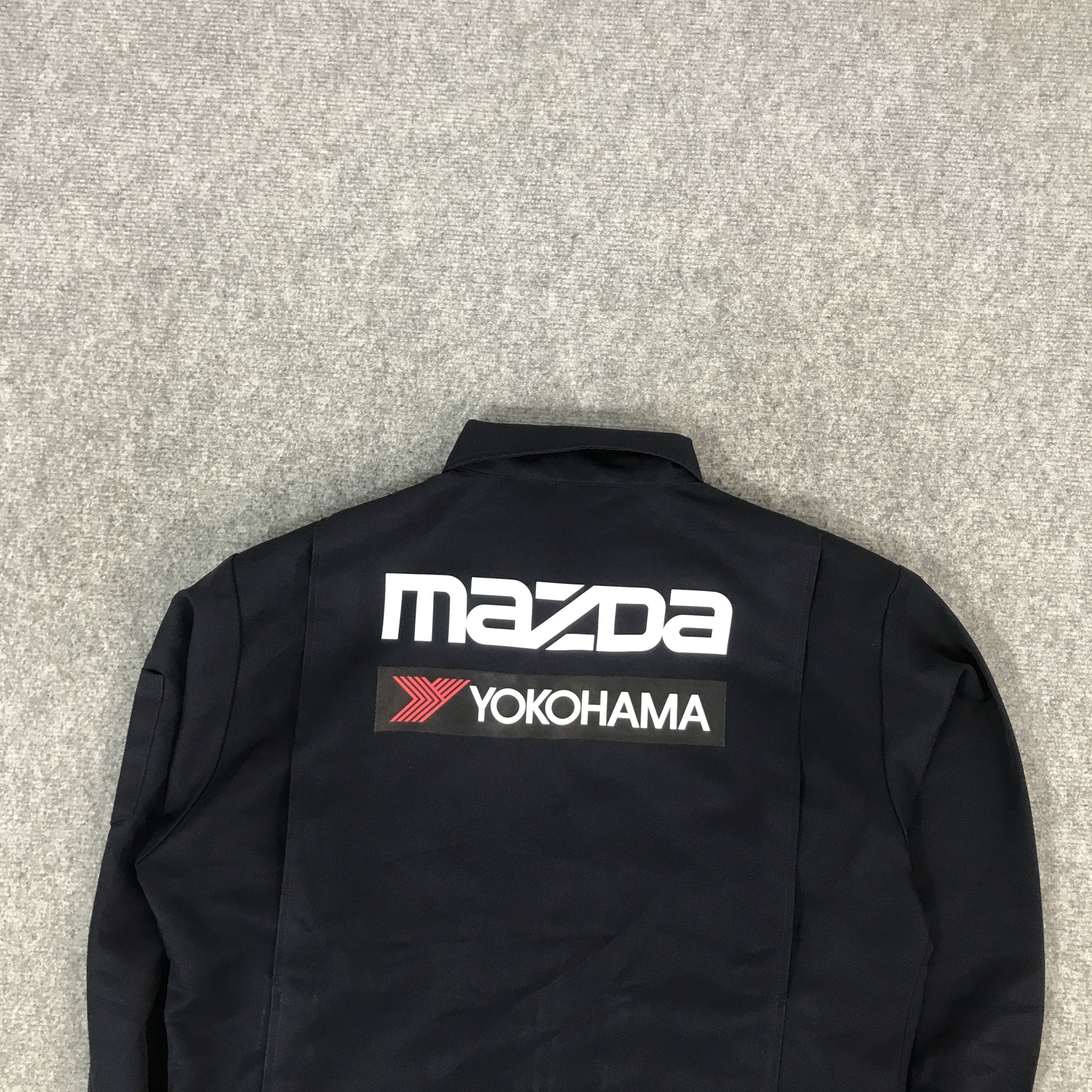 Japanese Brand MAZDA YOKOHAMA RACING JAPAN UNIFORM CUSTOM JACKET Size US L / EU 52-54 / 3 - 4 Thumbnail