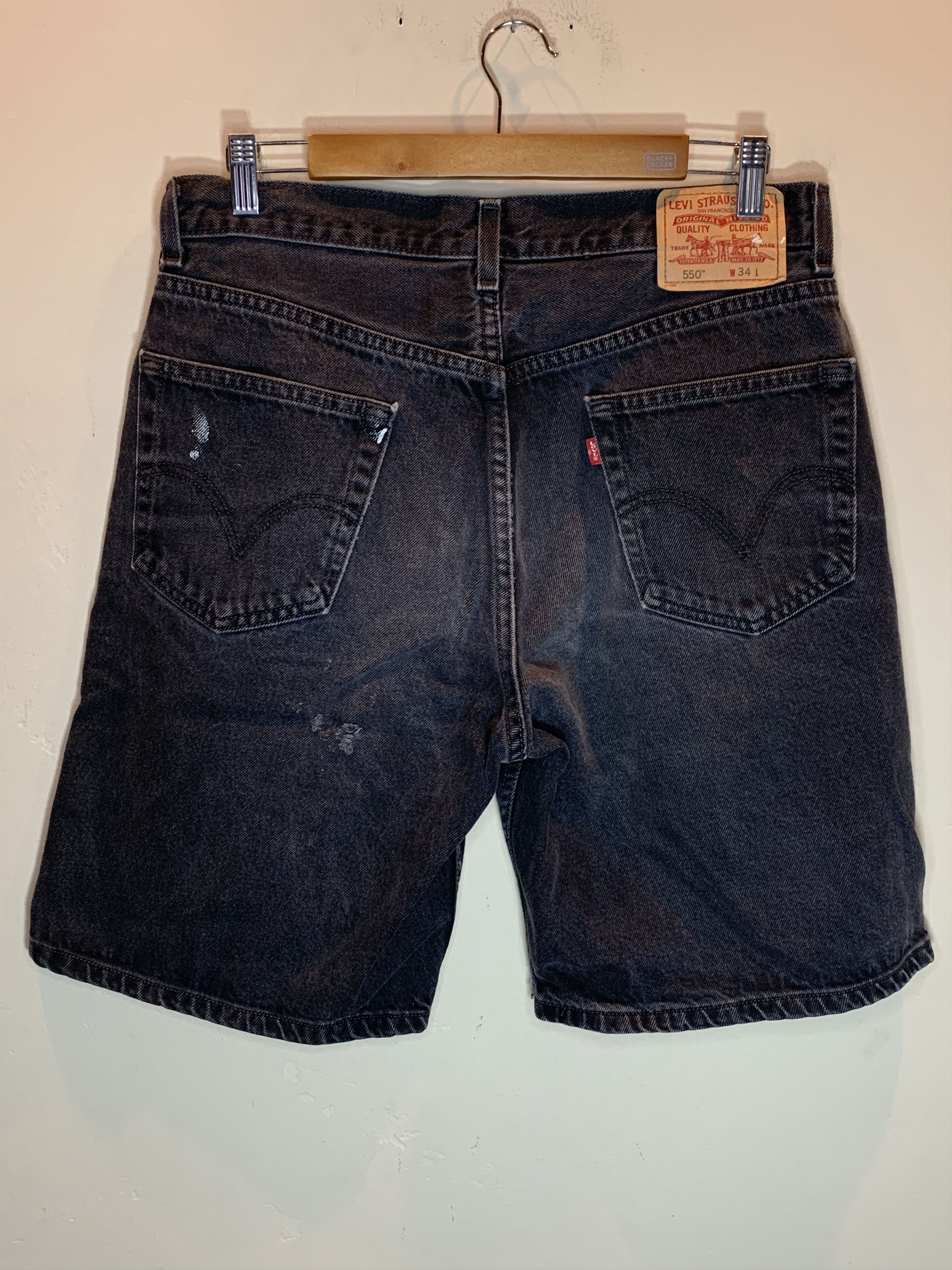 Levi's *RARE* Vintage Levi’s 550 Faded Denim Jean Shorts - 34 Size US 34 / EU 50 - 1 Thumbnail