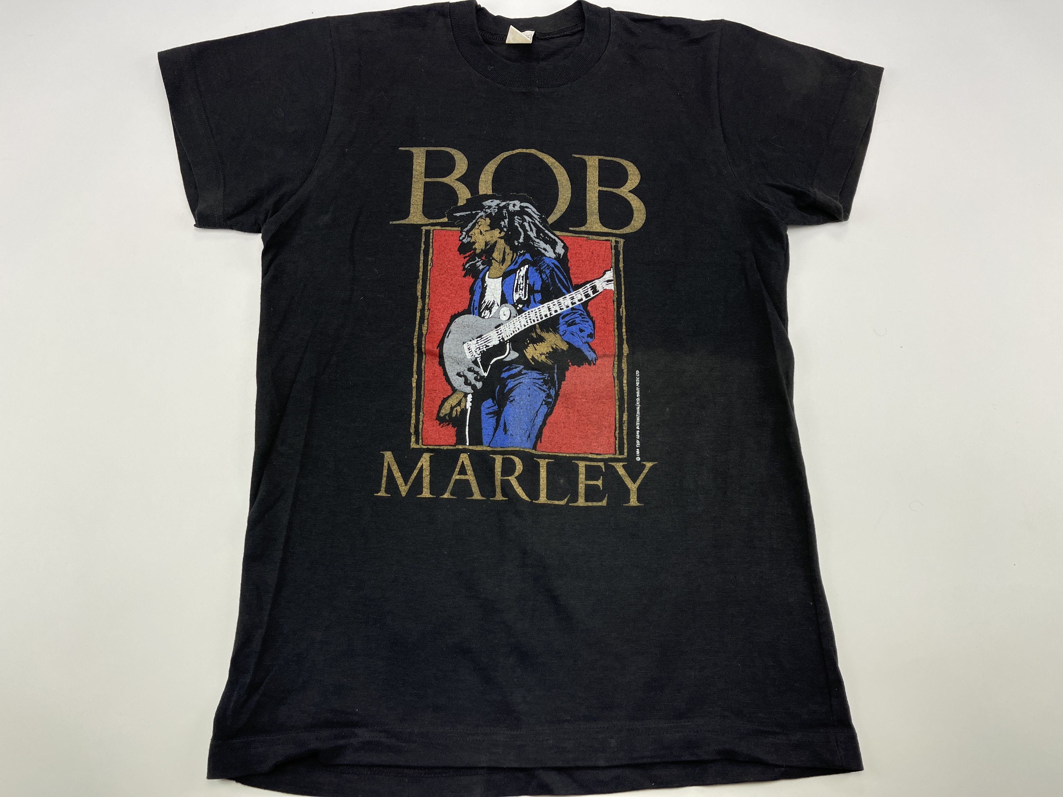 Band Tees × Bob Marley Vintage Bob Marley t-shirt, 1984, 80s, Rock, reggae, 1980s S Size US S / EU 44-46 / 1 - 1 Thumbnail
