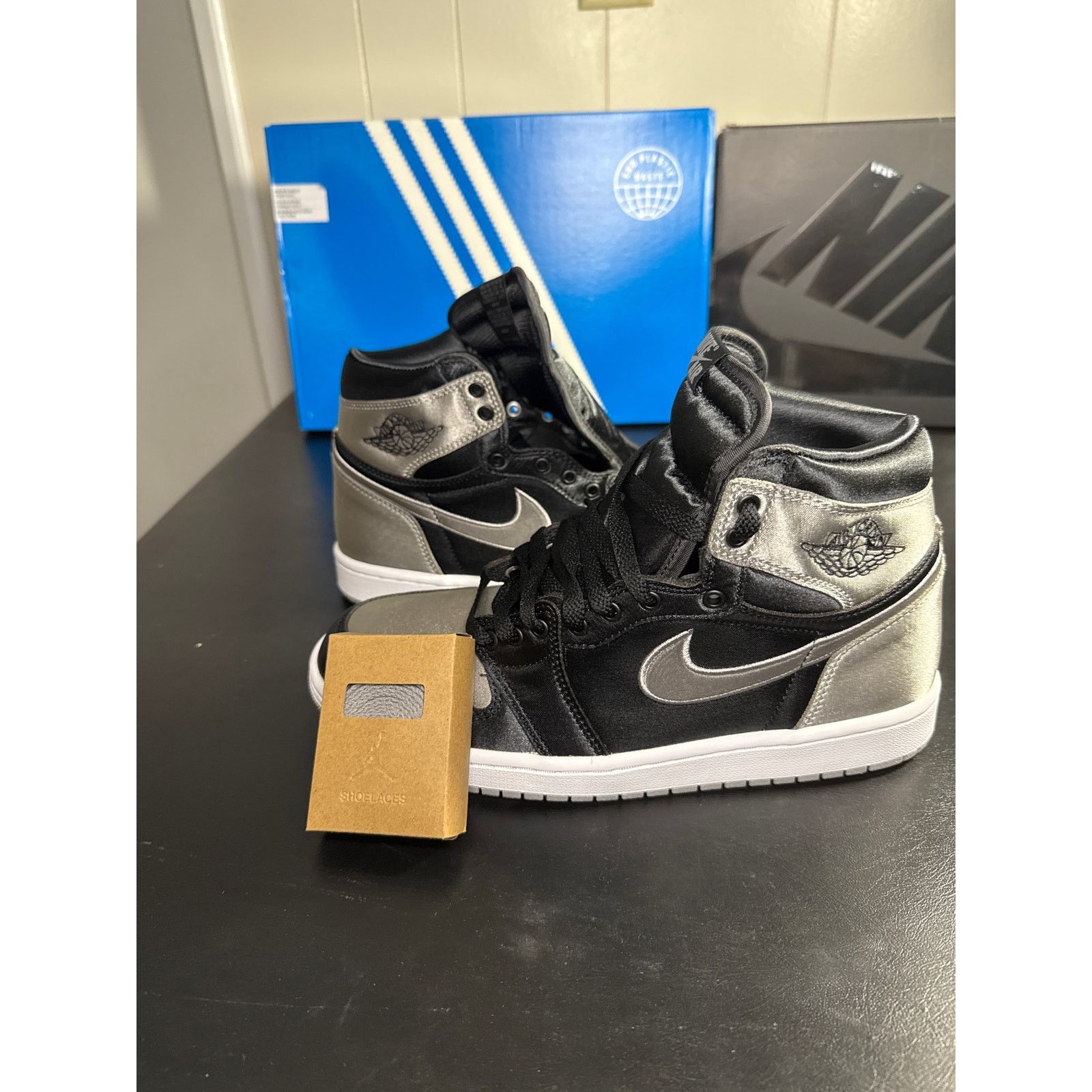 Jordan Retro High OG Satin Shadow Womens