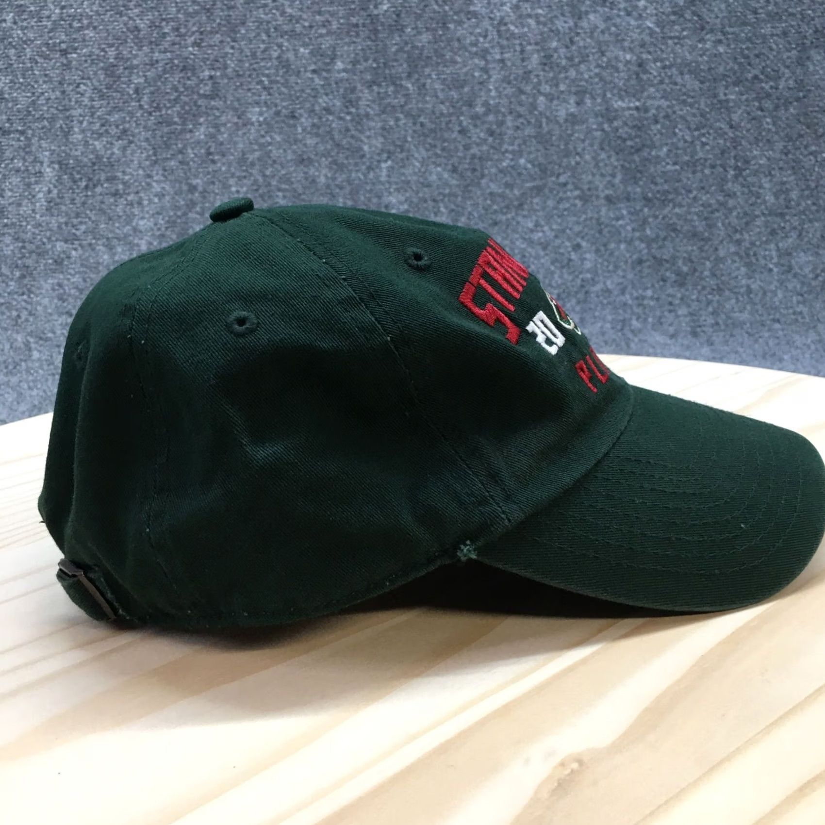47 47 Stanley Cup Playoffs 2016 Baseball Cap Hat Men Green OS Adjustable Curve Brim Size ONE SIZE - 5 Thumbnail