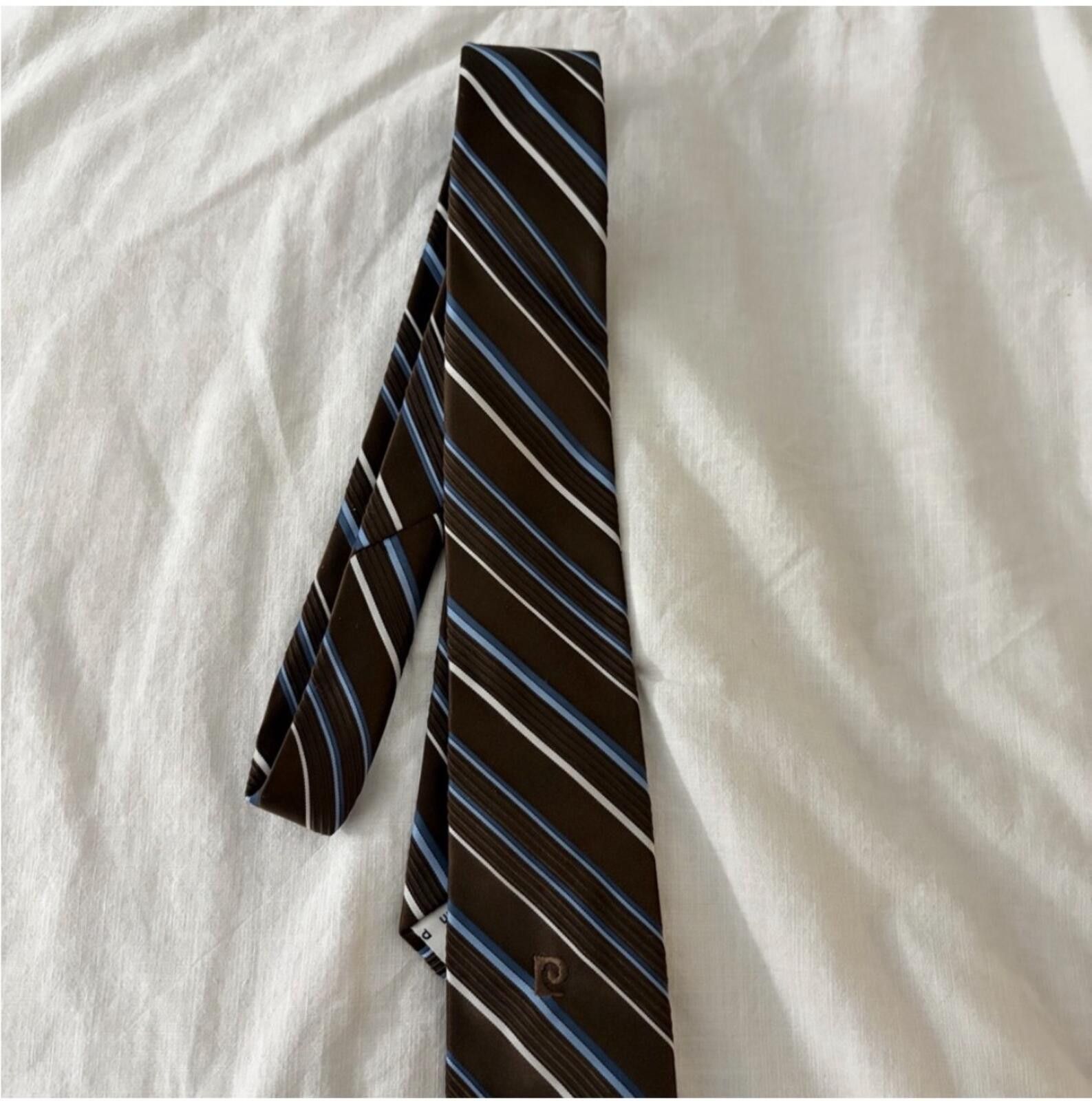 Pierre Cardin Vintage (Pierre Cardin) Striped Tie Size ONE SIZE - 1 Thumbnail