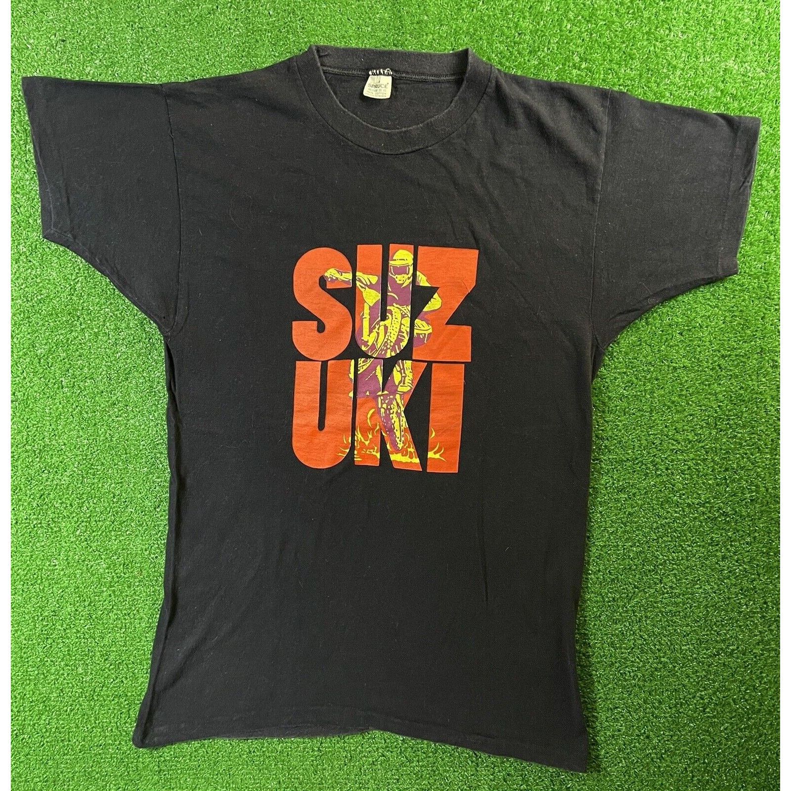 Vintage Vintage 60s Mayo Spruce Suzuki Black Small Cotton Shirt USA Size US S / EU 44-46 / 1 - 4 Thumbnail