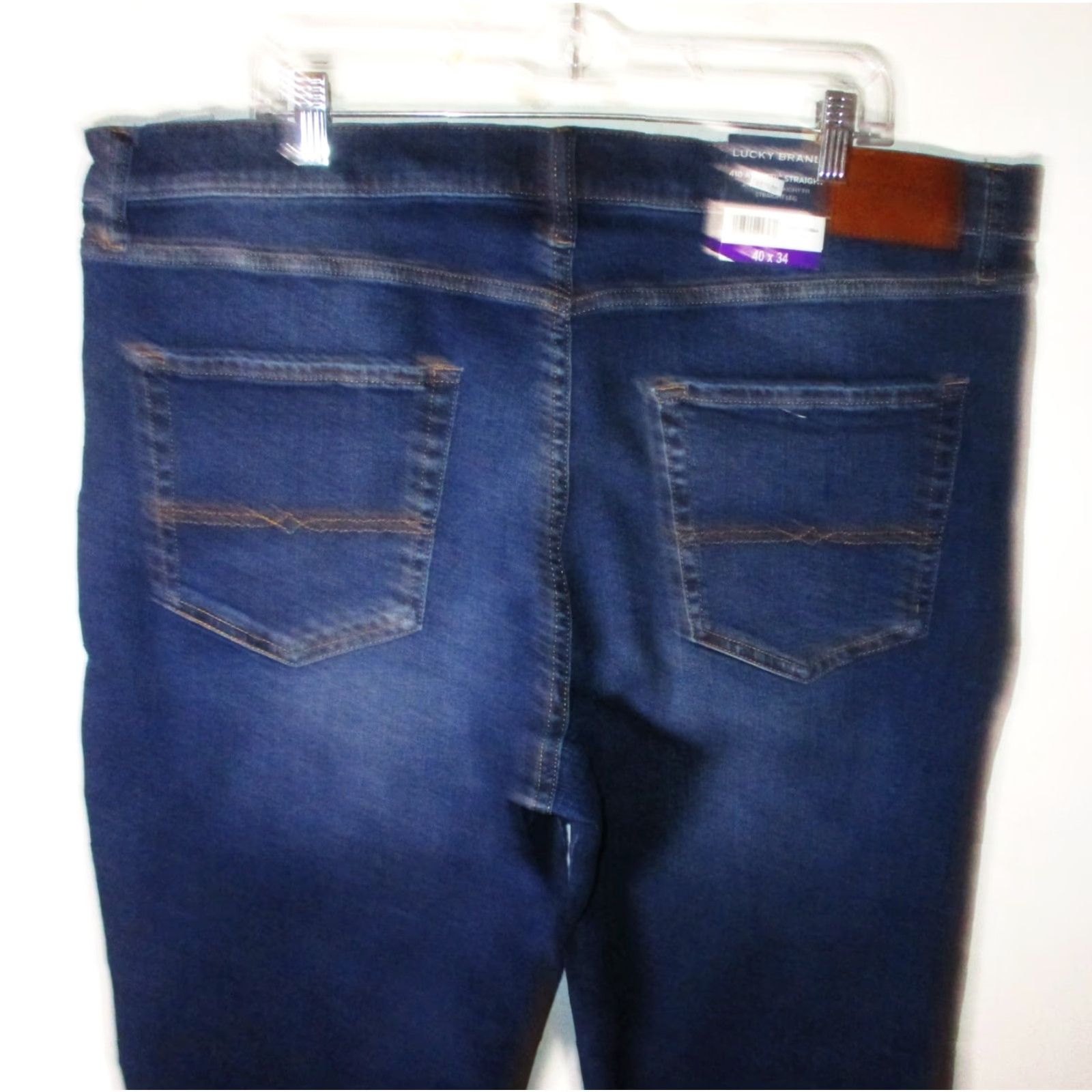 Lucky Brand LUCKY BRAND Denim Jeans 410 Athletic Straight Men’s 40x34 Blue NWT Size US 40 / EU 56 - 4 Thumbnail
