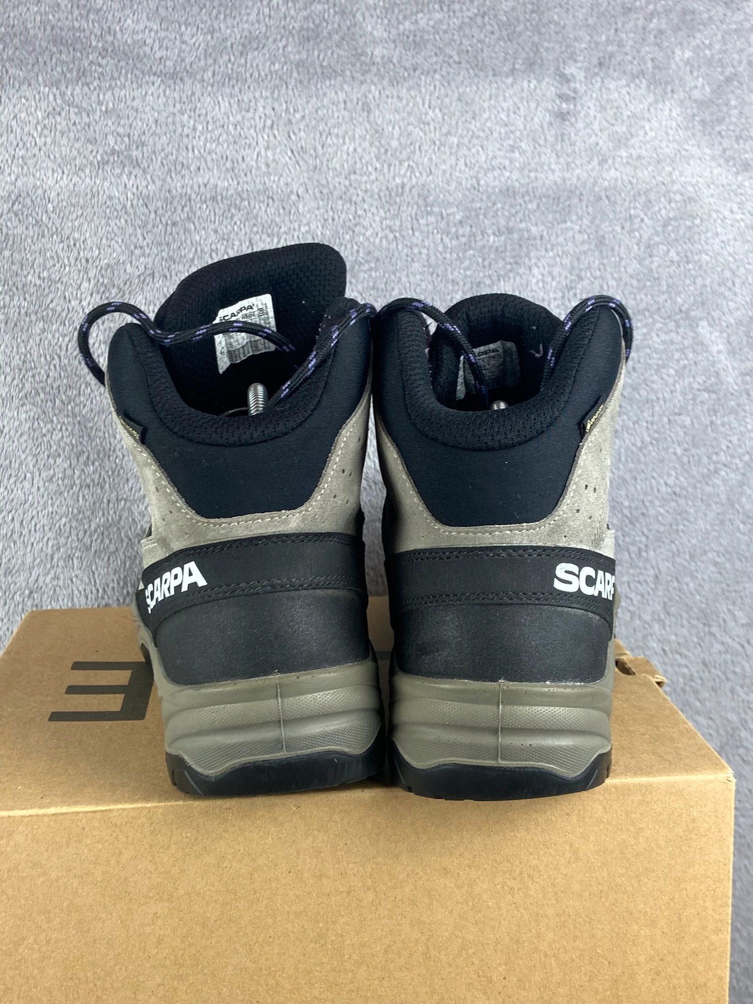 Scapa Sports Scarpa trekking boots grey outdoor hiking goretex premium Size US 9 / EU 42 - 4 Thumbnail
