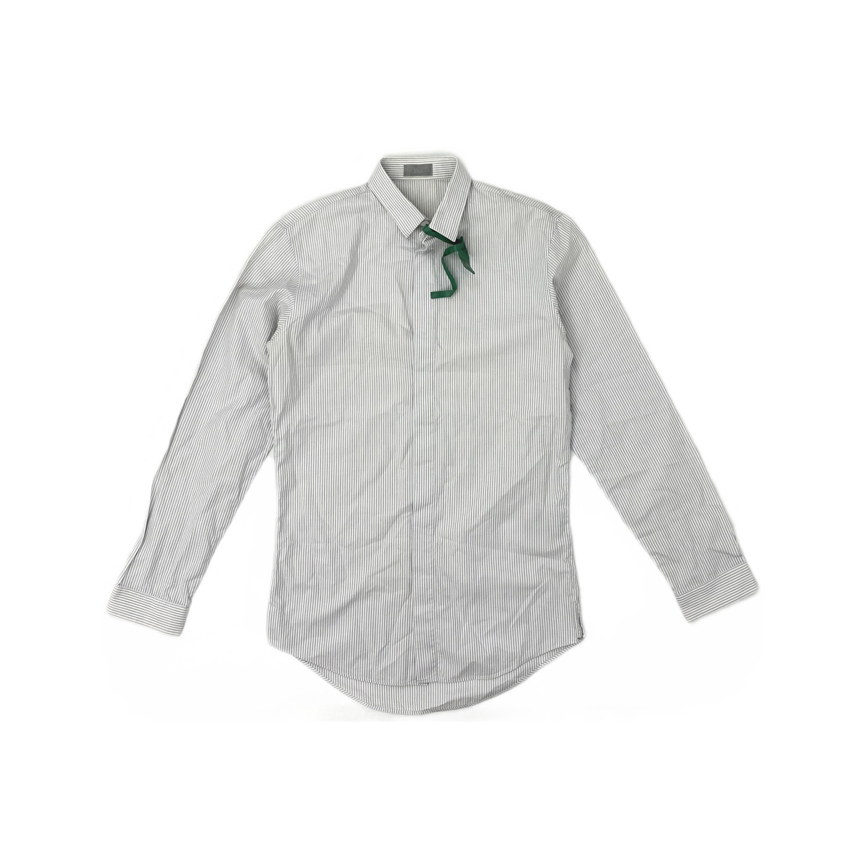 Dior Dior Striped Button Up Shirt Size 37 Size US S / EU 44-46 / 1 - 1 Thumbnail
