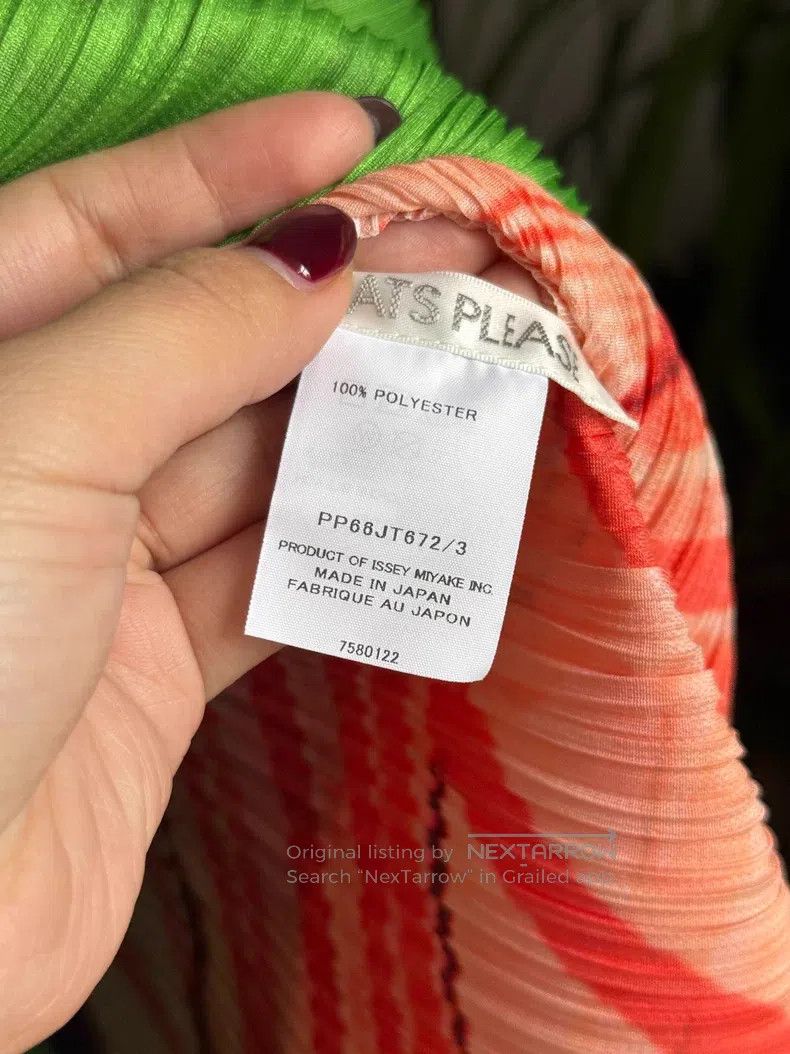 Issey Miyake Issey Miyake Spring Top Size L / US 10 / IT 46 - 4 Thumbnail