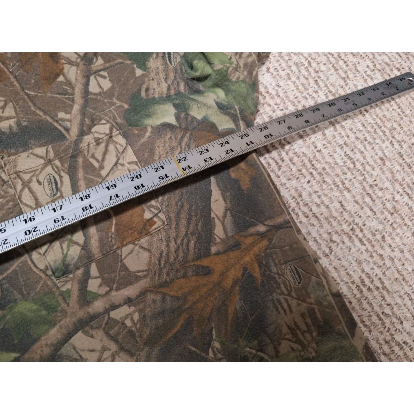 Vintage VINTAGE Liberty Camouflage Long Sleeve Shirt XL Men 90s 00s Pockets Camouflage Nature Tree Hunting Size US XL / EU 56 / 4 - 3 Thumbnail