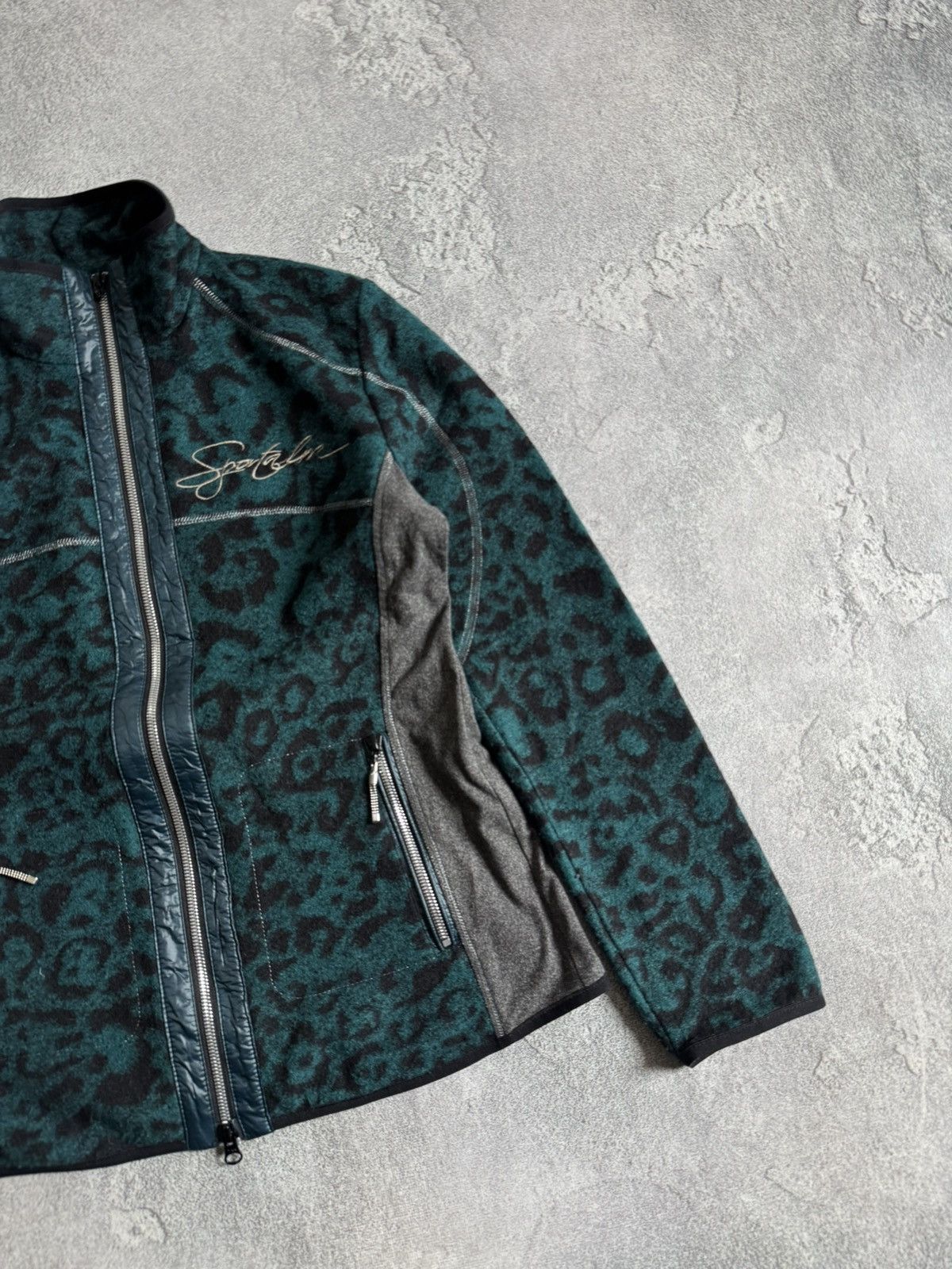 Sportalm Kitzbuhel SPORTALM USA12/I48 all printed leopard 🐆 fleece zip jacket Size XL / US 12-14 / IT 48-50 - 8 Thumbnail