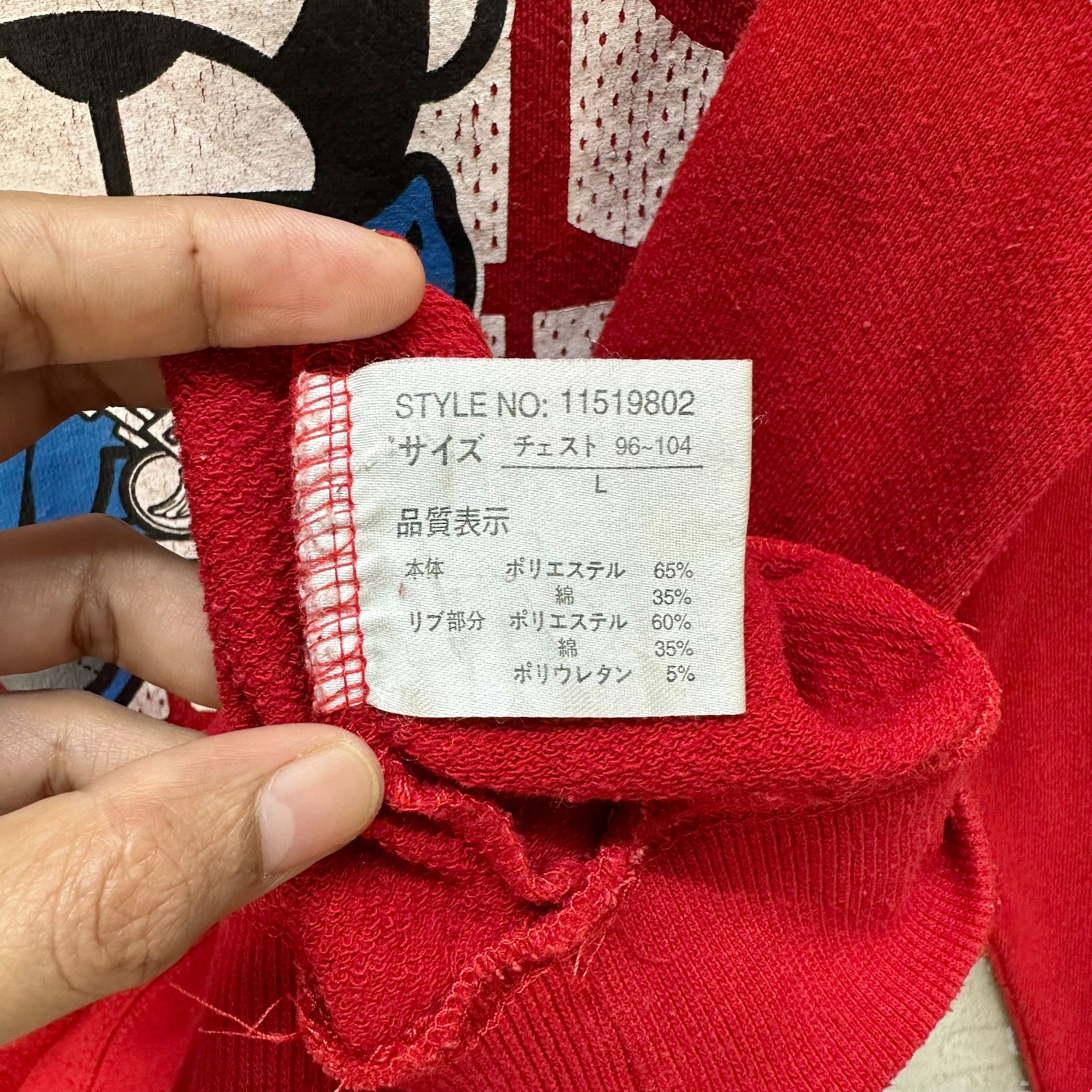 Japanese Brand UITTG BABY BIG LOGO GRAPHIC SWEATSHIRTS #9019-48 Size US L / EU 52-54 / 3 - 9 Thumbnail
