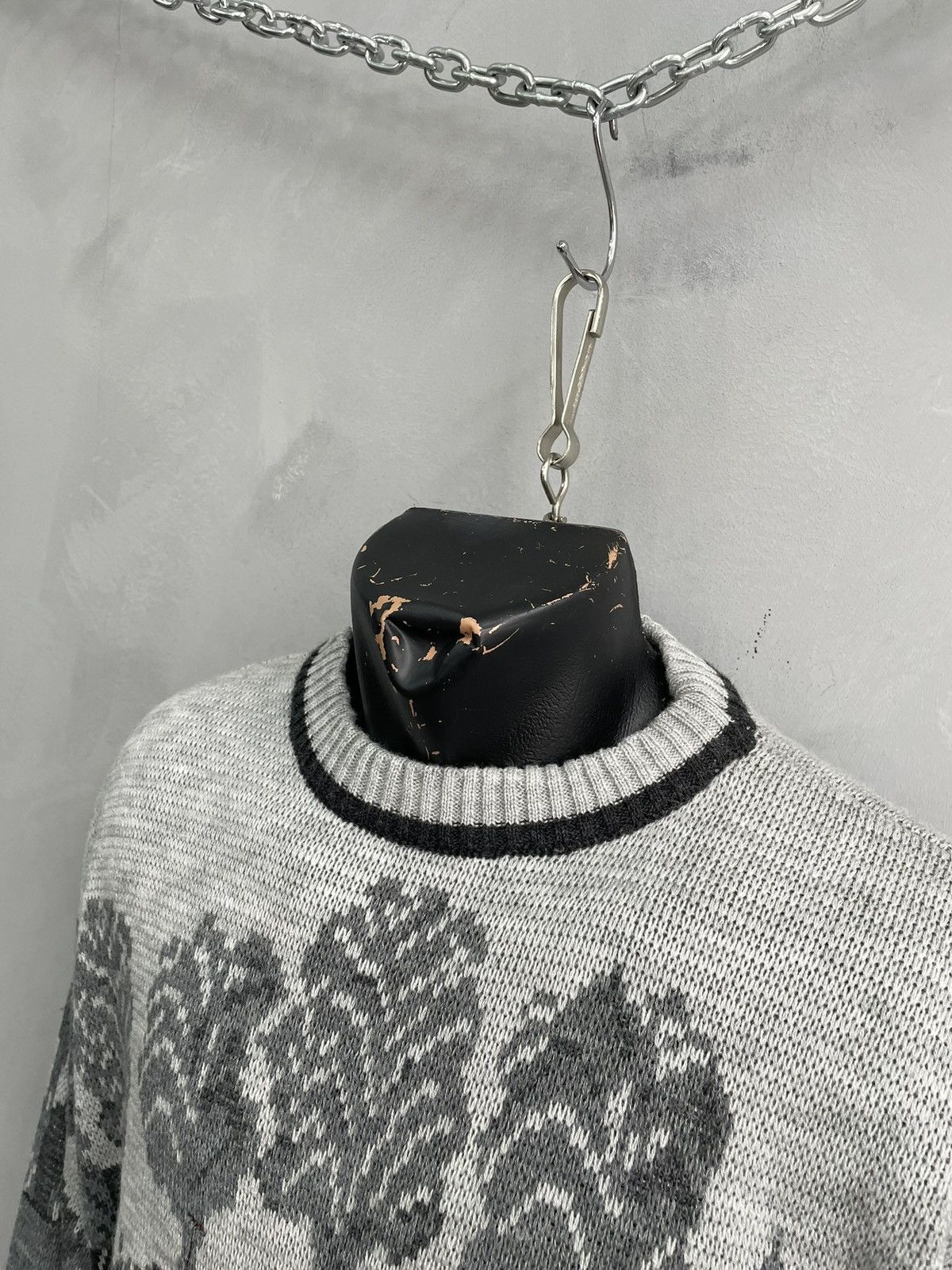 Lacoste Lacoste chemise style over print sweater crewneck y2k Size US L / EU 52-54 / 3 - 6 Thumbnail