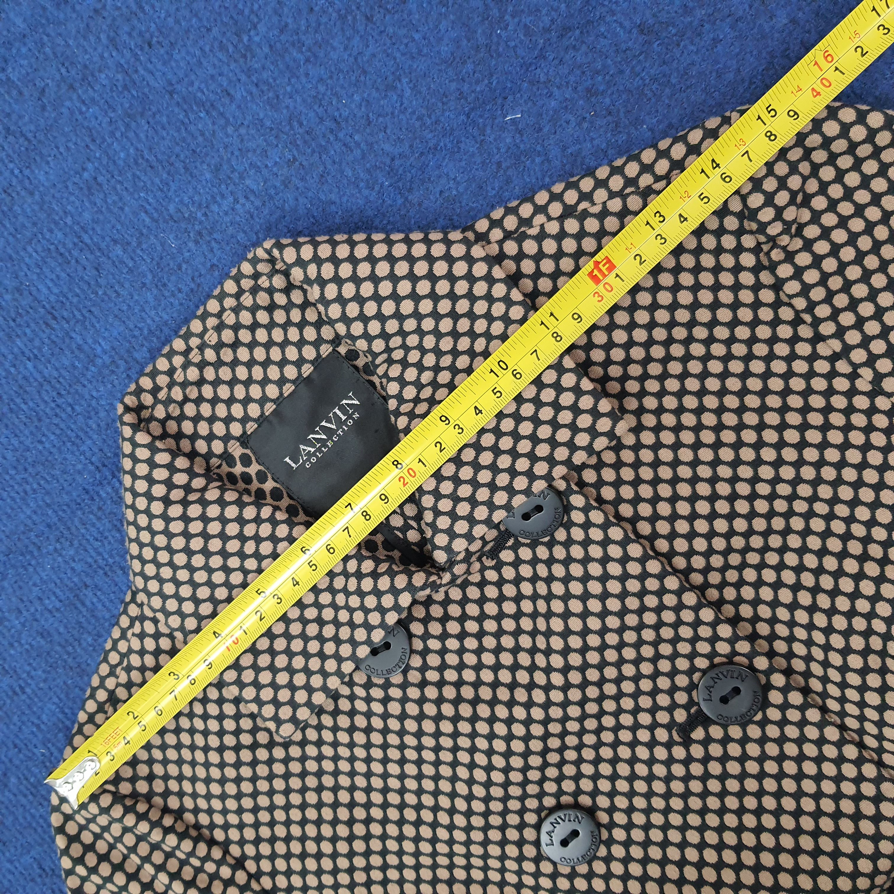 Lanvin Vintage Lanvin Blazer Jacket C255N22 Size XS / US 0-2 / IT 36-38 - 9 Thumbnail