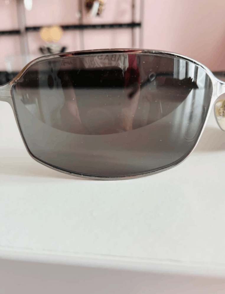 Prada Prada Sunglasses Star Flame Metal SPR 58G Silver Size ONE SIZE - 4 Thumbnail
