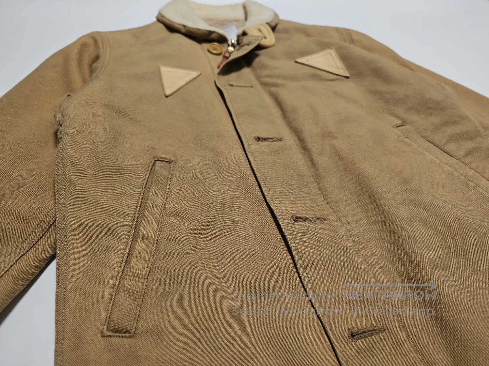 Visvim visvim lamb fur collar canvas jacket. Size US S / EU 44-46 / 1 - 2 Thumbnail