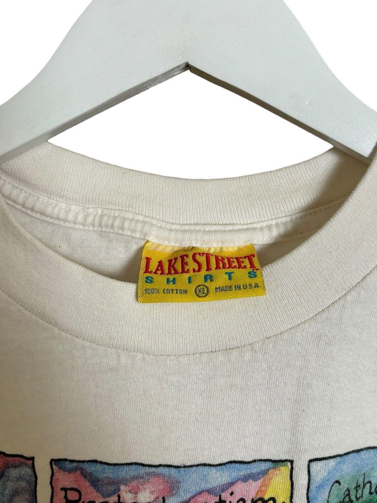 Vintage Vintage 90s Taoism Philosophy Funny T-shirt XL Single Stitch Size US XL / EU 56 / 4 - 4 Thumbnail