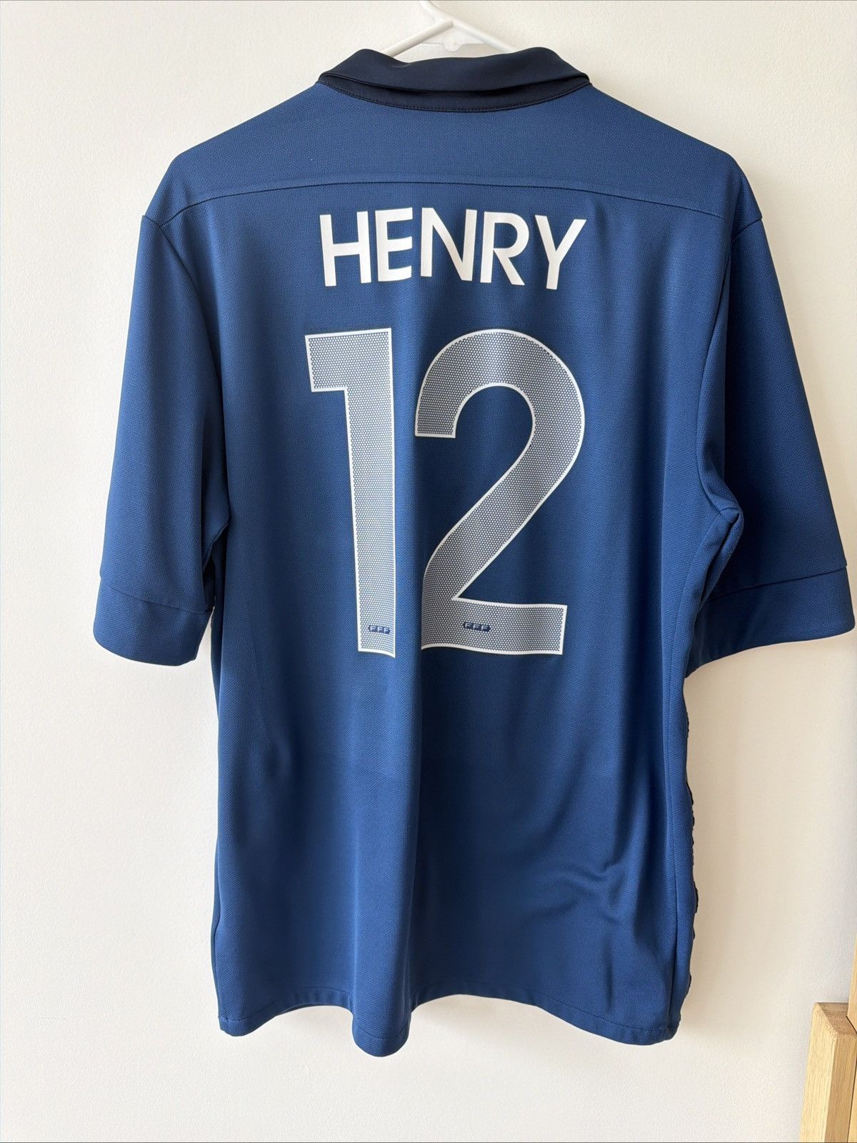 Nike France 2011-2012 Henry Jersey Size US L / EU 52-54 / 3 - 3 Thumbnail