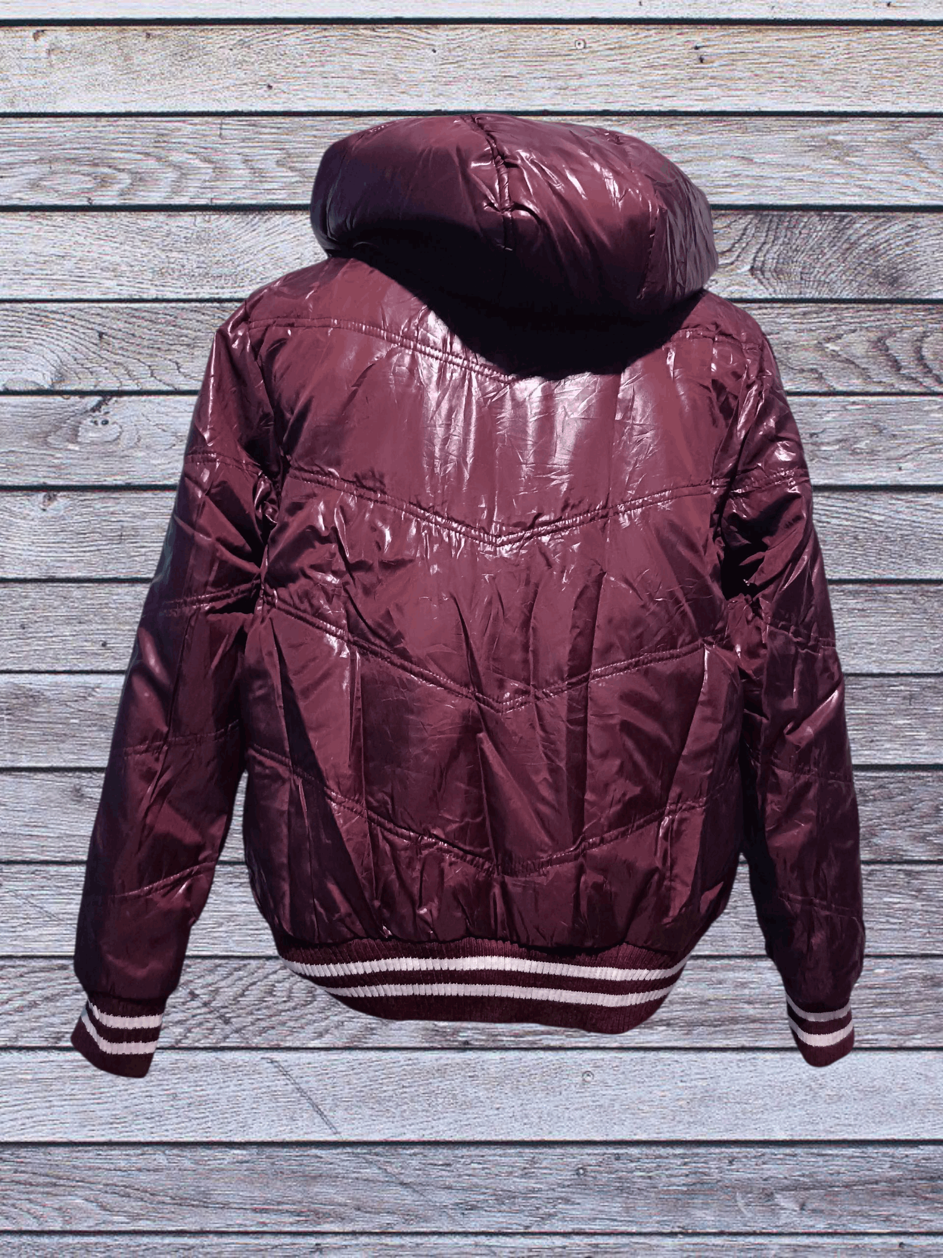 Japanese Brand Nylaus Double Layer Fur Puffer Down Jacket Size US L / EU 52-54 / 3 - 5 Thumbnail