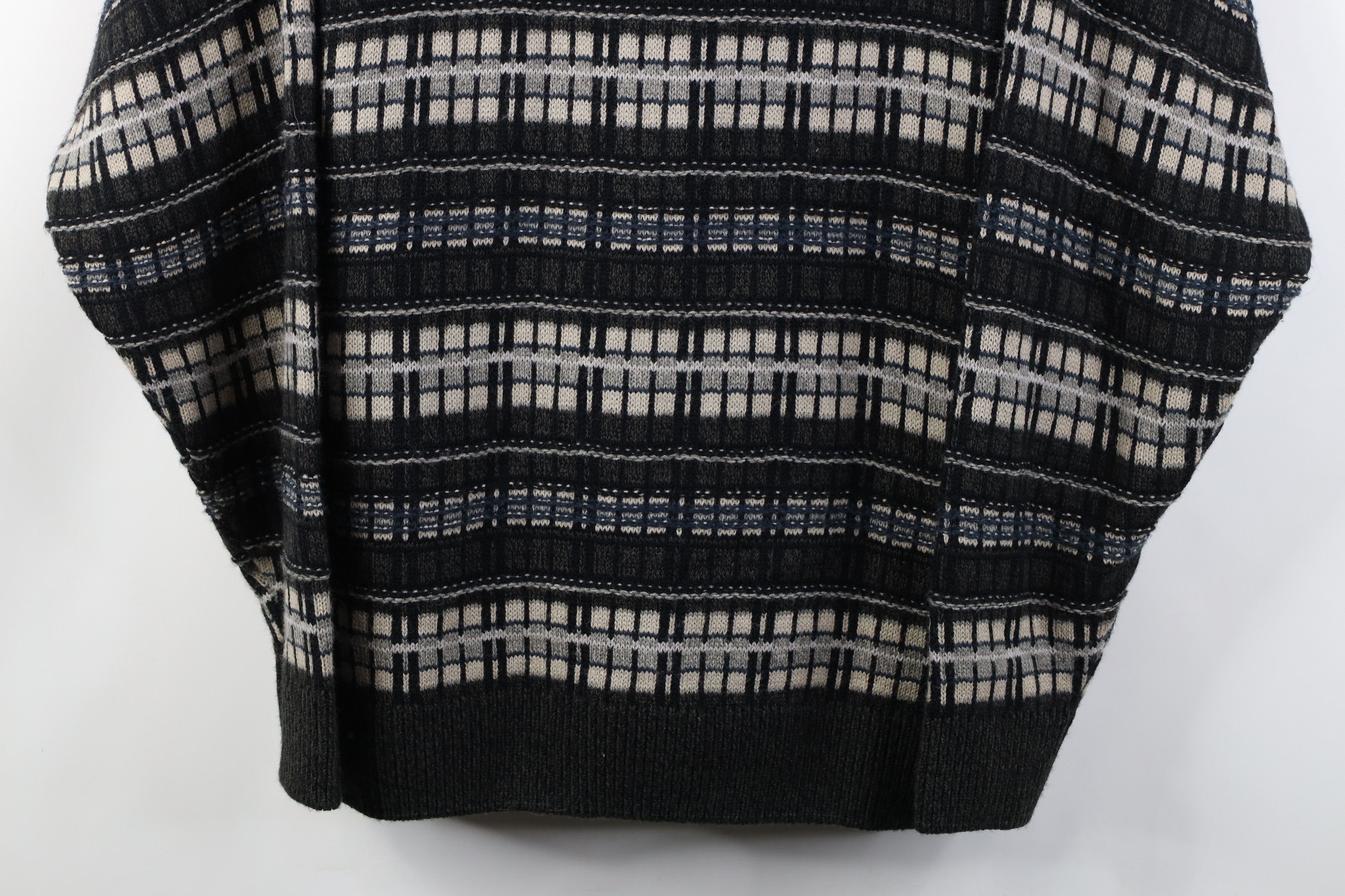 Vintage Vintage 90s Streetwear Knit Crewneck Sweater Earth Tone Size US XL / EU 56 / 4 - 3 Thumbnail