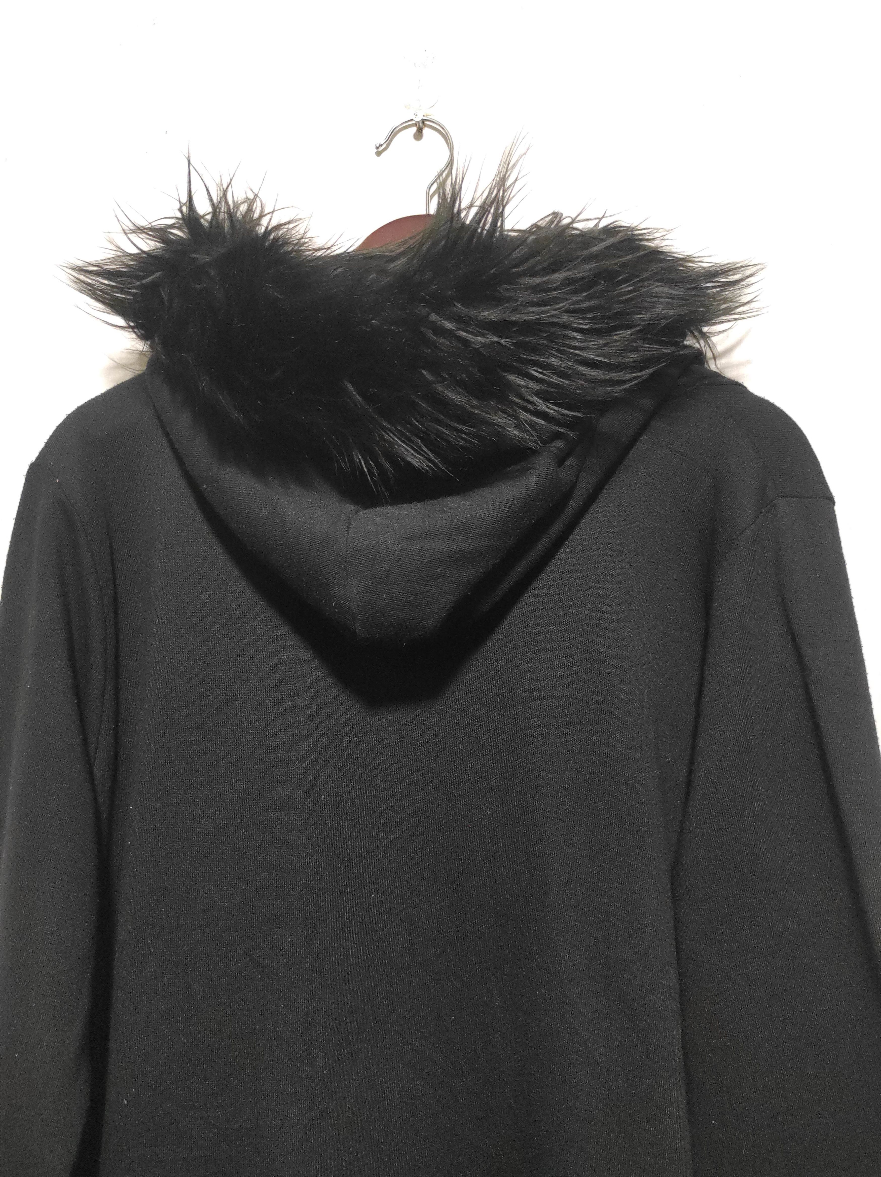 Hysteric Glamour Plaisir Black Zip Fur Hoodie Ifsixwasnine Lgb Style Size US L / EU 52-54 / 3 - 15 Thumbnail