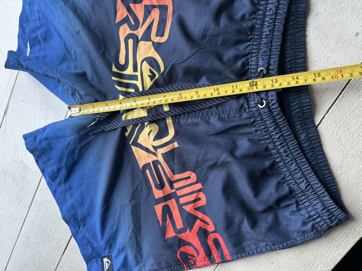 Quiksilver 🚨Vintage Quiksilver Shorts Big Logo Y2K Style 90s Surfing Size US 33 - 14 Thumbnail