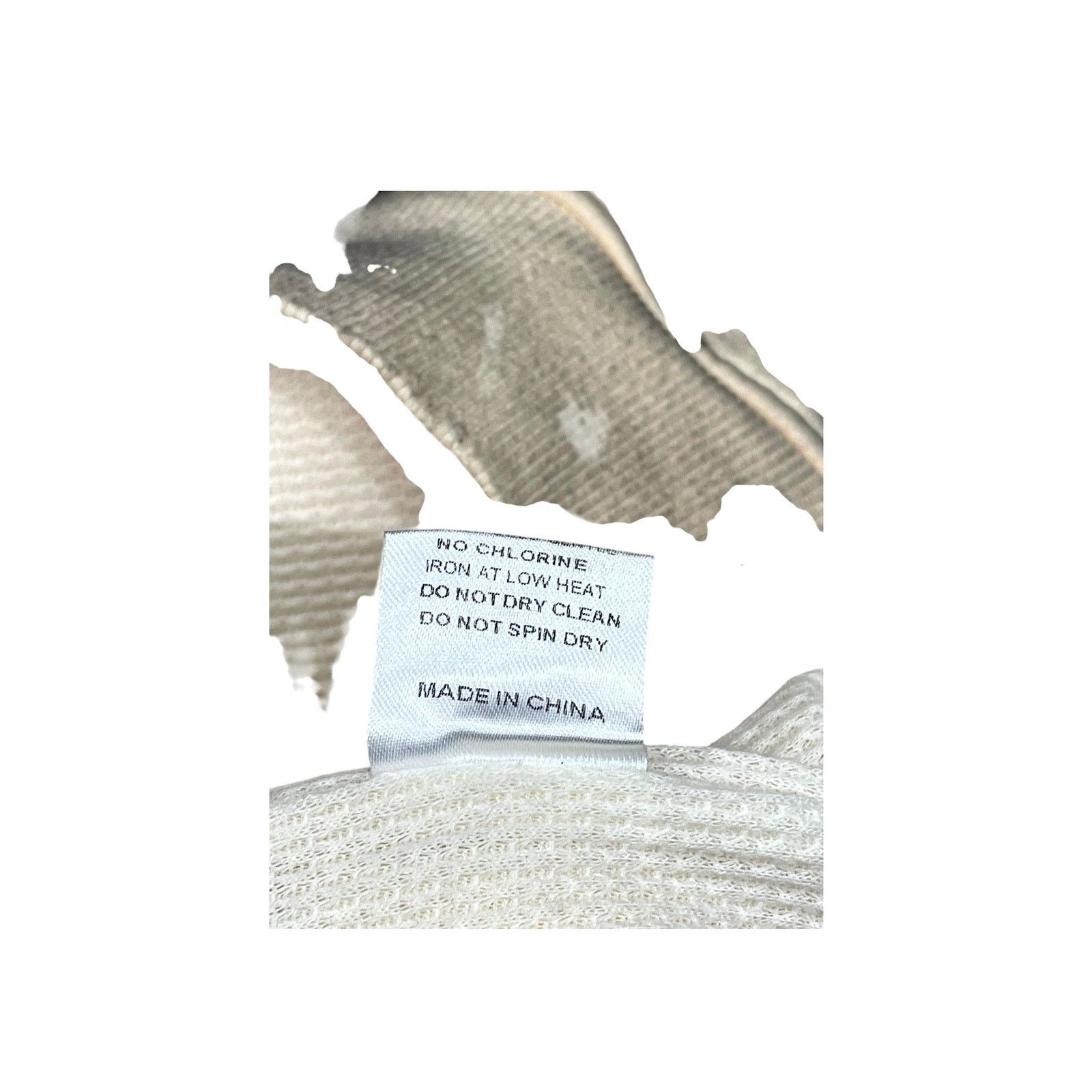 Vale Vale "Thermal Lined Distressed" White & Black Hoodie Size US XL / EU 56 / 4 - 3 Thumbnail
