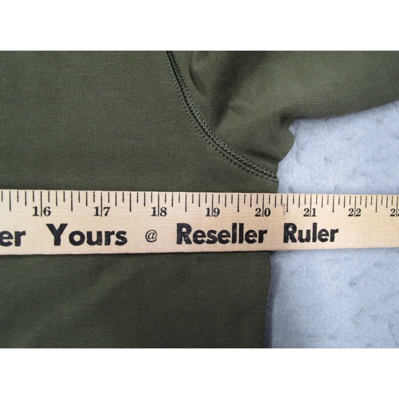 KangaROOS Bear Bottom Mens Small Green Hoodie Pullover Sweatshirt Kangaroo Pocket Drawstring Crew Neck Lounge Hooded Cotton Spandex Fleece Logo Regular Size US S / EU 44-46 / 1 - 6 Thumbnail